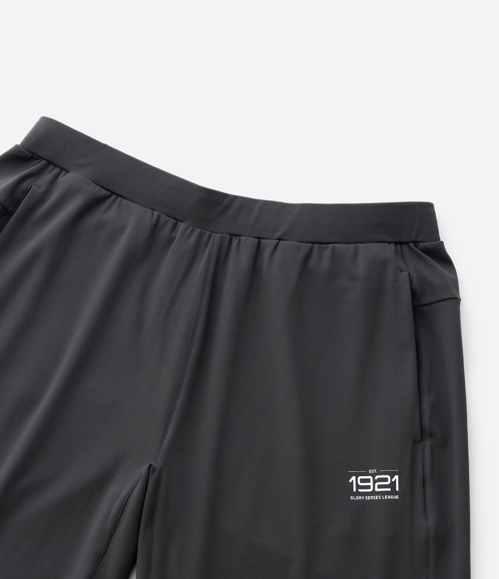 Calça Tecnológica com Lettering Cinza