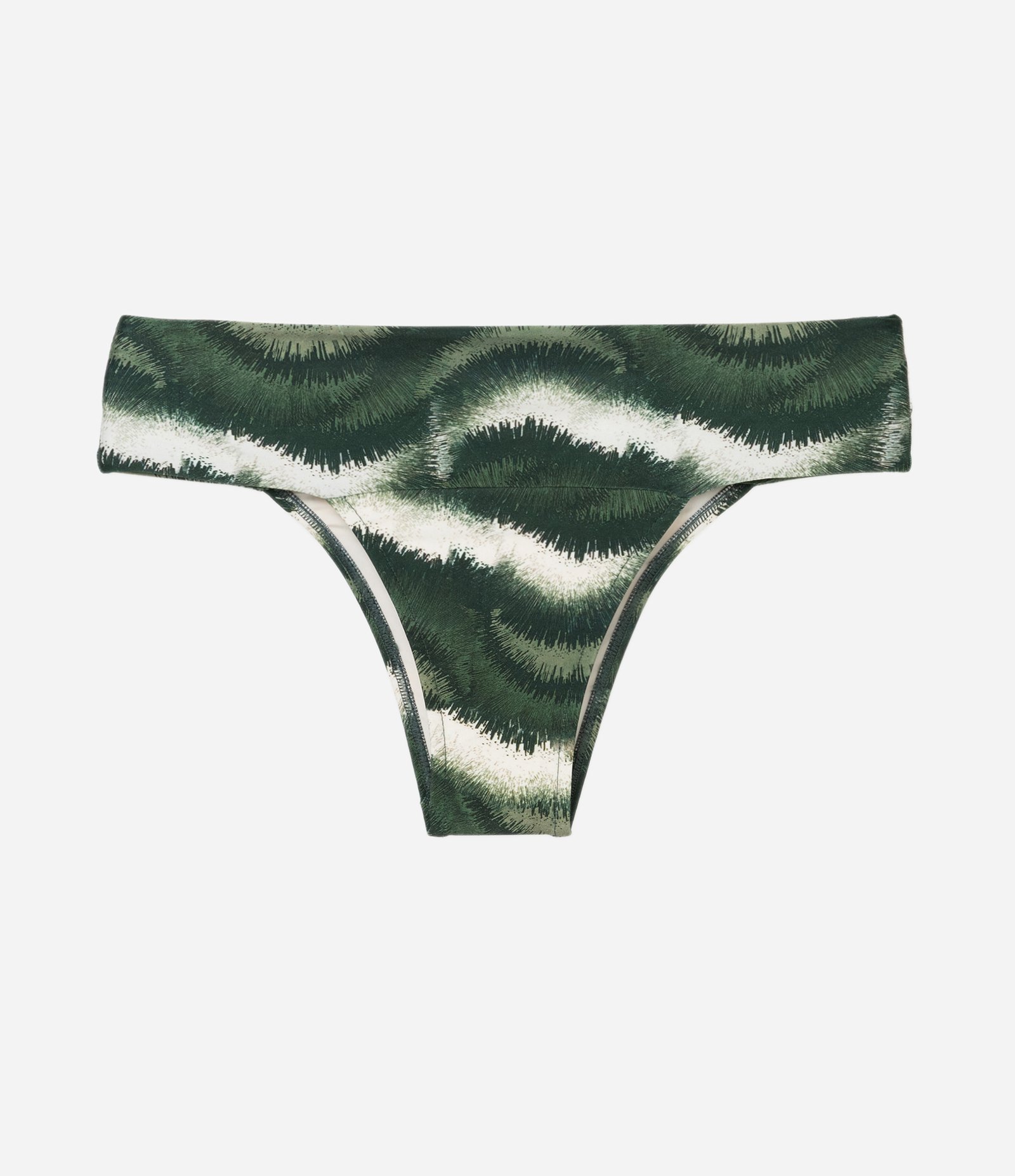 Biquíni Calcinha Pala Larga Com Estampa Palmeira Real Buriti Verde 5