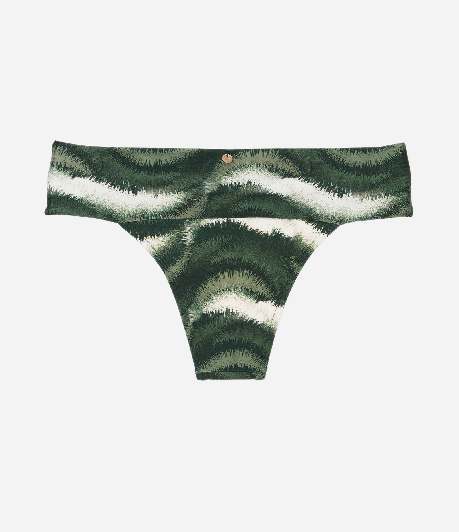 Biquíni Calcinha Pala Larga Com Estampa Palmeira Real Buriti Verde 6