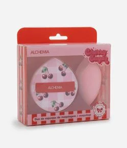 Kit com 2 Esponjas de Maquiagem Cherry Alchemia