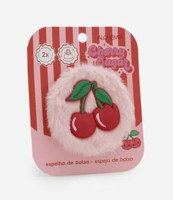 Espelho Duplo com Pelos Cherry Alchemia