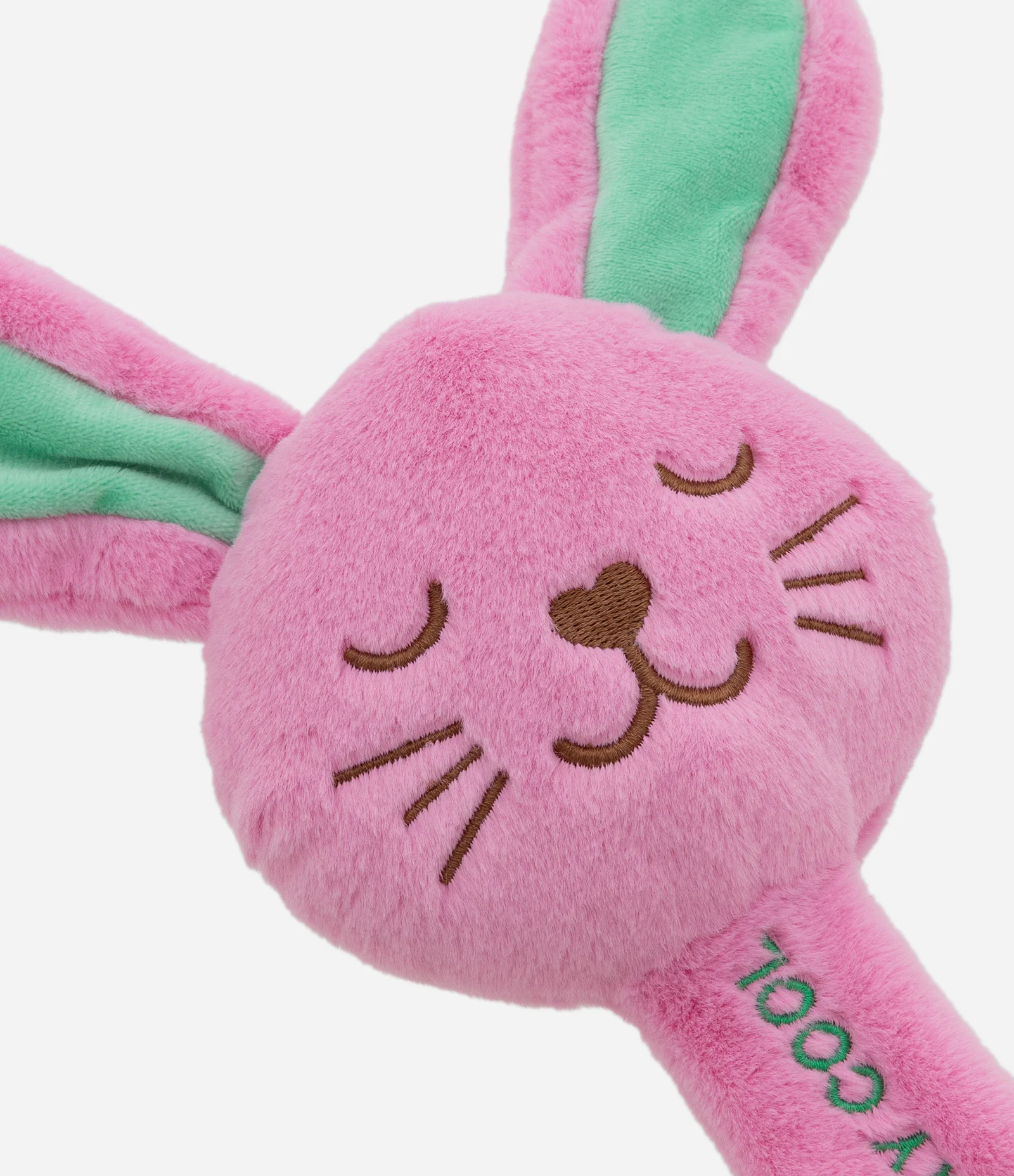 Espelho com Cabo de Urso de Pelucia Fun Alchemia Rosa 2