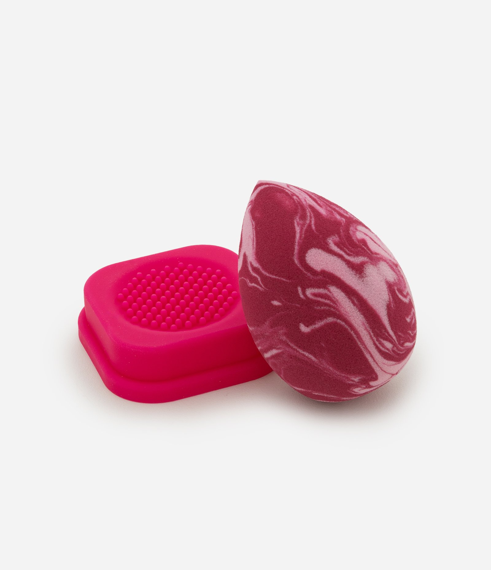 Esponja Individual de Maquiagem com Suporte Alchemia Rosa 2