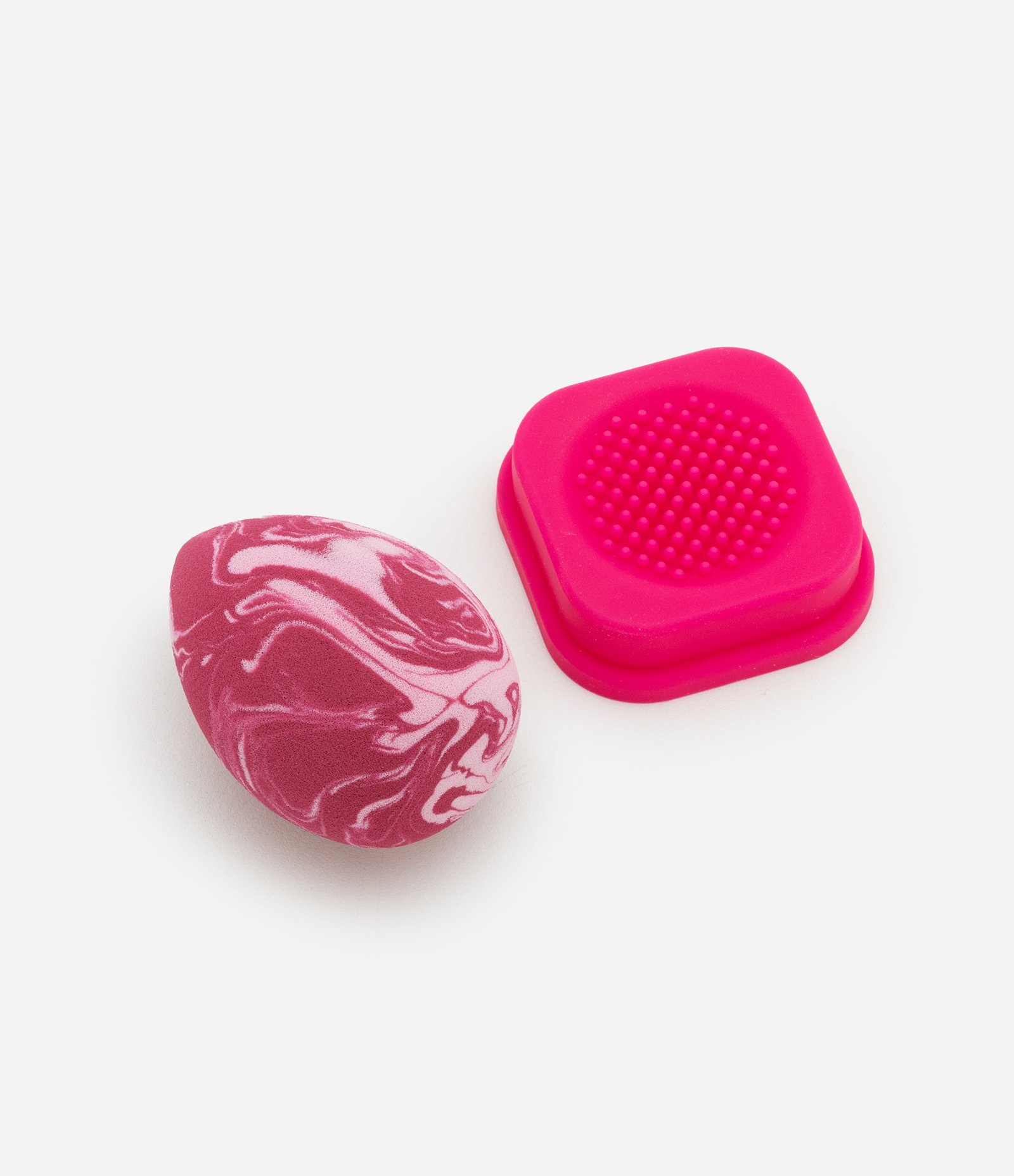 Esponja Individual de Maquiagem com Suporte Alchemia Rosa 3