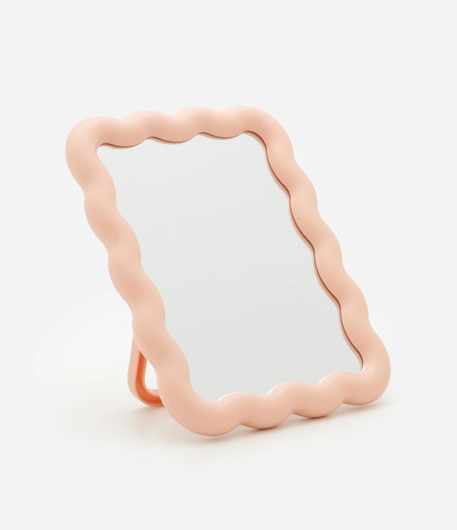 Espelho de Mesa em Formato Organico Alchemia Rosa 2