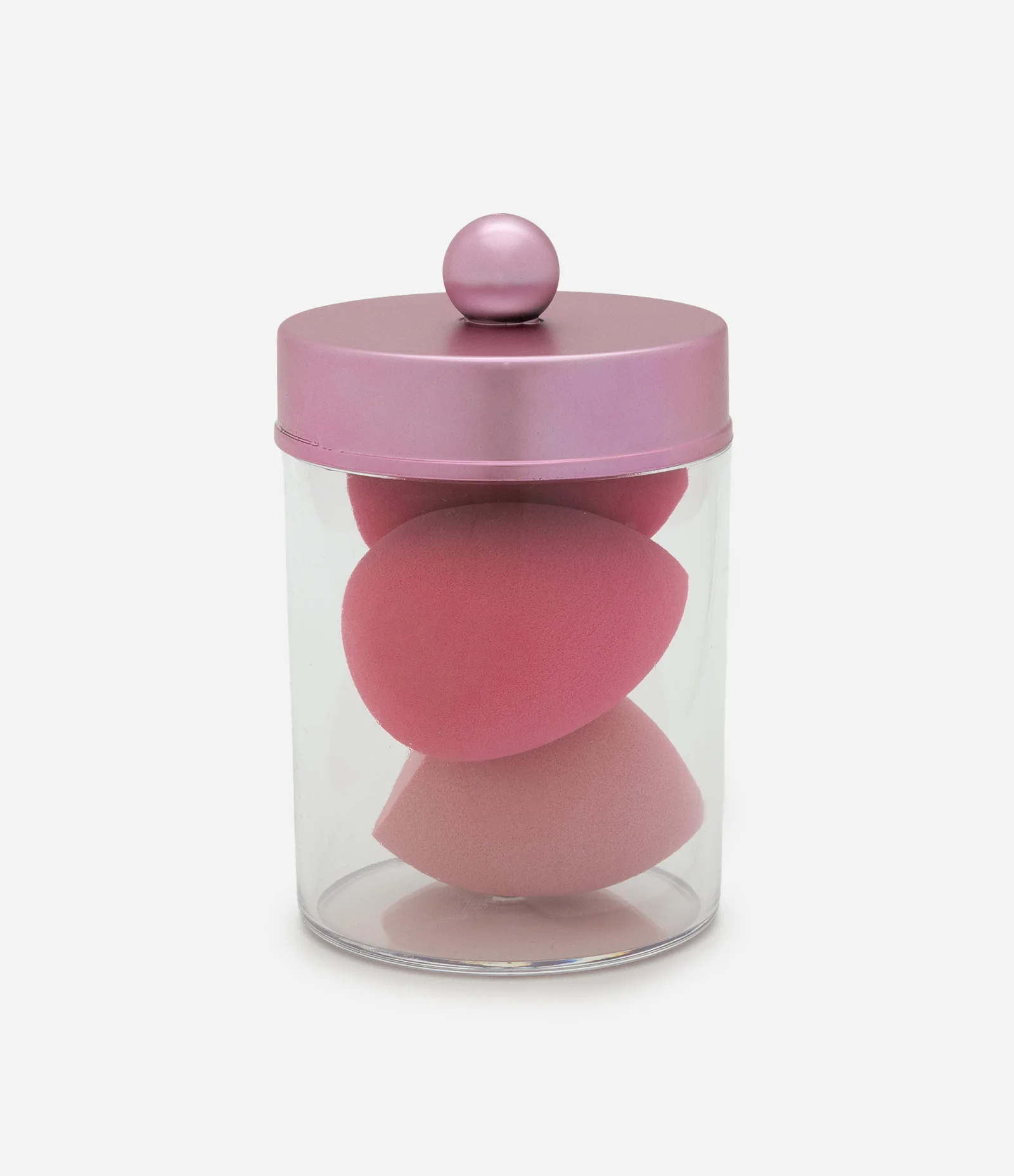 Kit com 3 Esponjas e Organizador com Tampa Alchemia Colorido 2