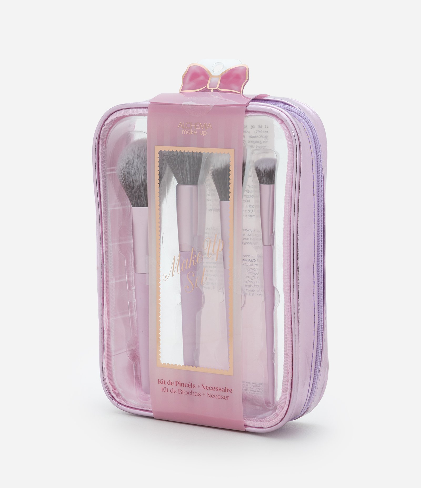 Kit Alchemia de Pinceis Premium com Necessaire U 3