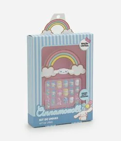 Kit de Unhas Postiças Auto Colantes com Anel Alchemia