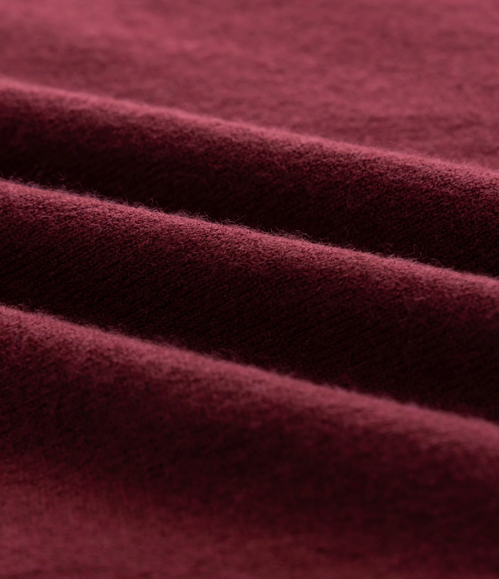 Suéter Slim em Tricô com Gola Polo e Detalhe Contrastante Vinho 3