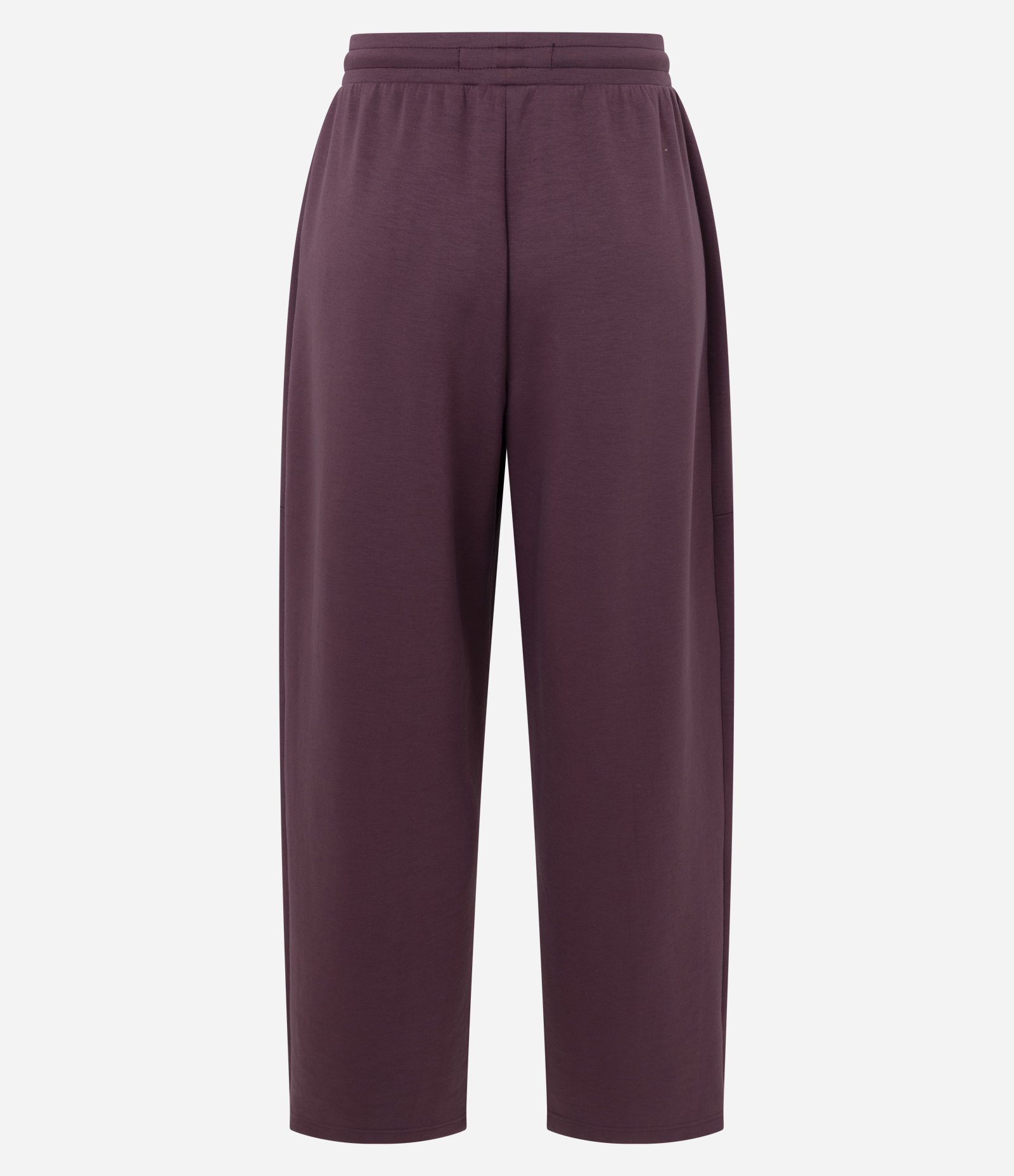 Calça em Modal com Cós Elástico e Amarração Vinho 7