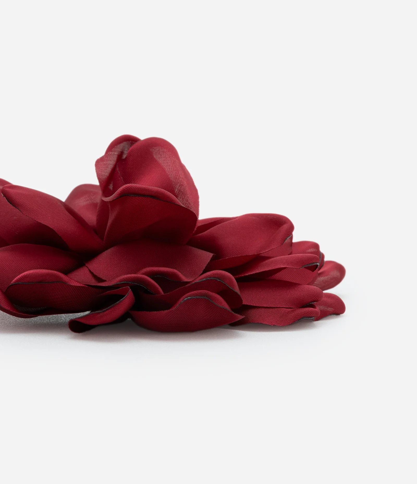 Maxi Brinco com Formato Rosa Vermelho 2