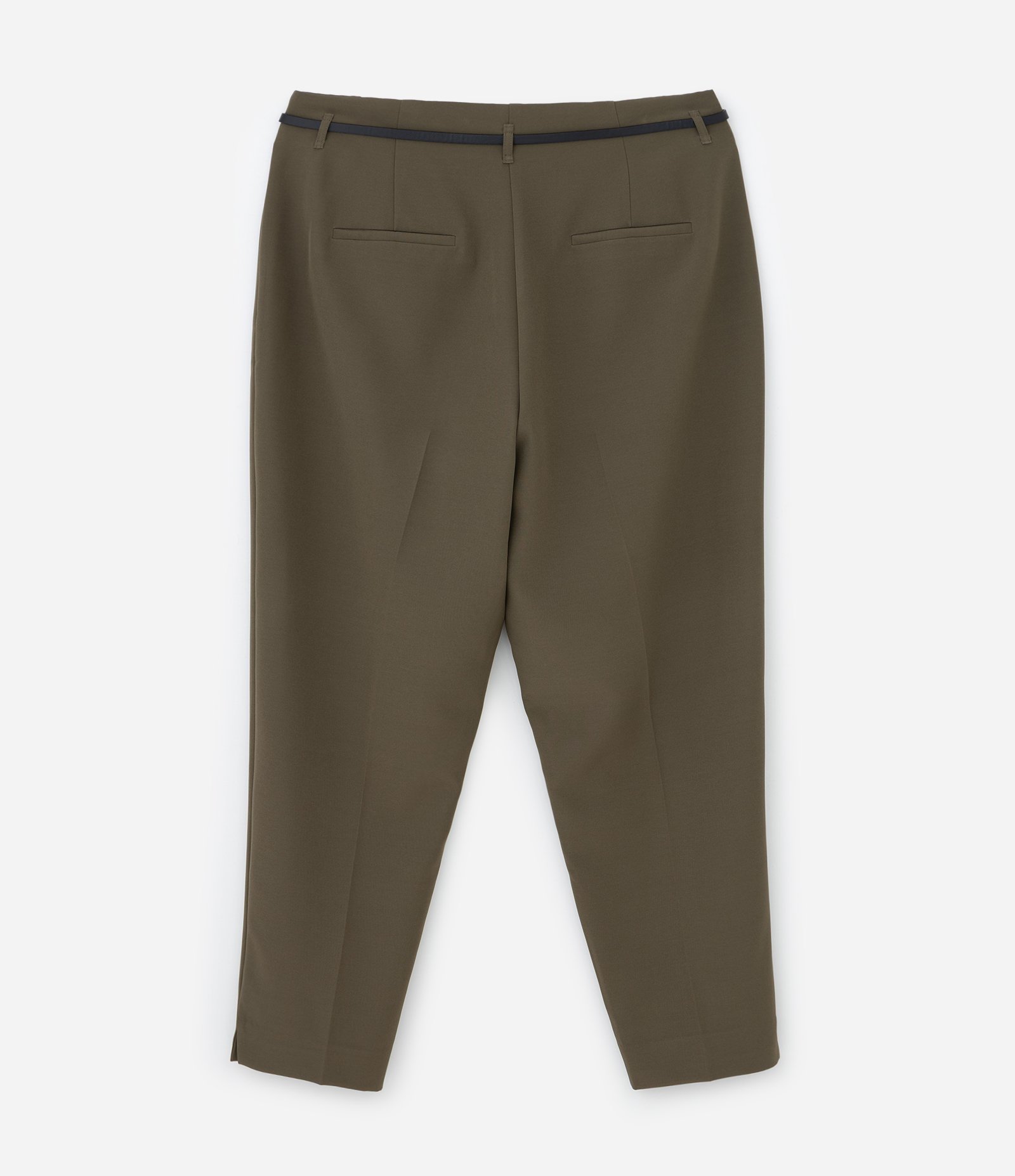 Calça Cenoura em Alfaiataria com Cinto Curve & Plus Size Marrom 2