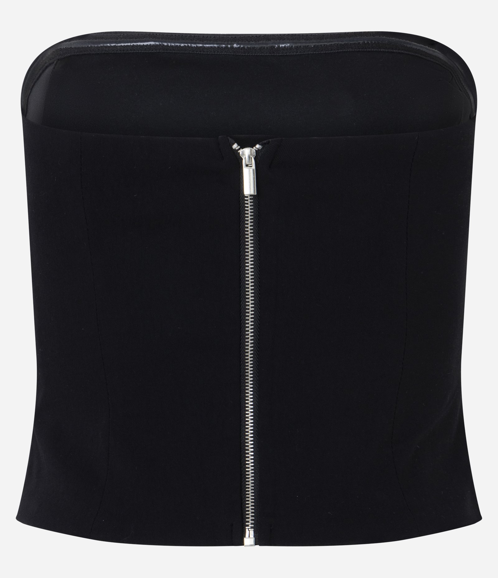 Blusa Tomara que Caia com Aplicação de Ilhós Metálicos Preto 6