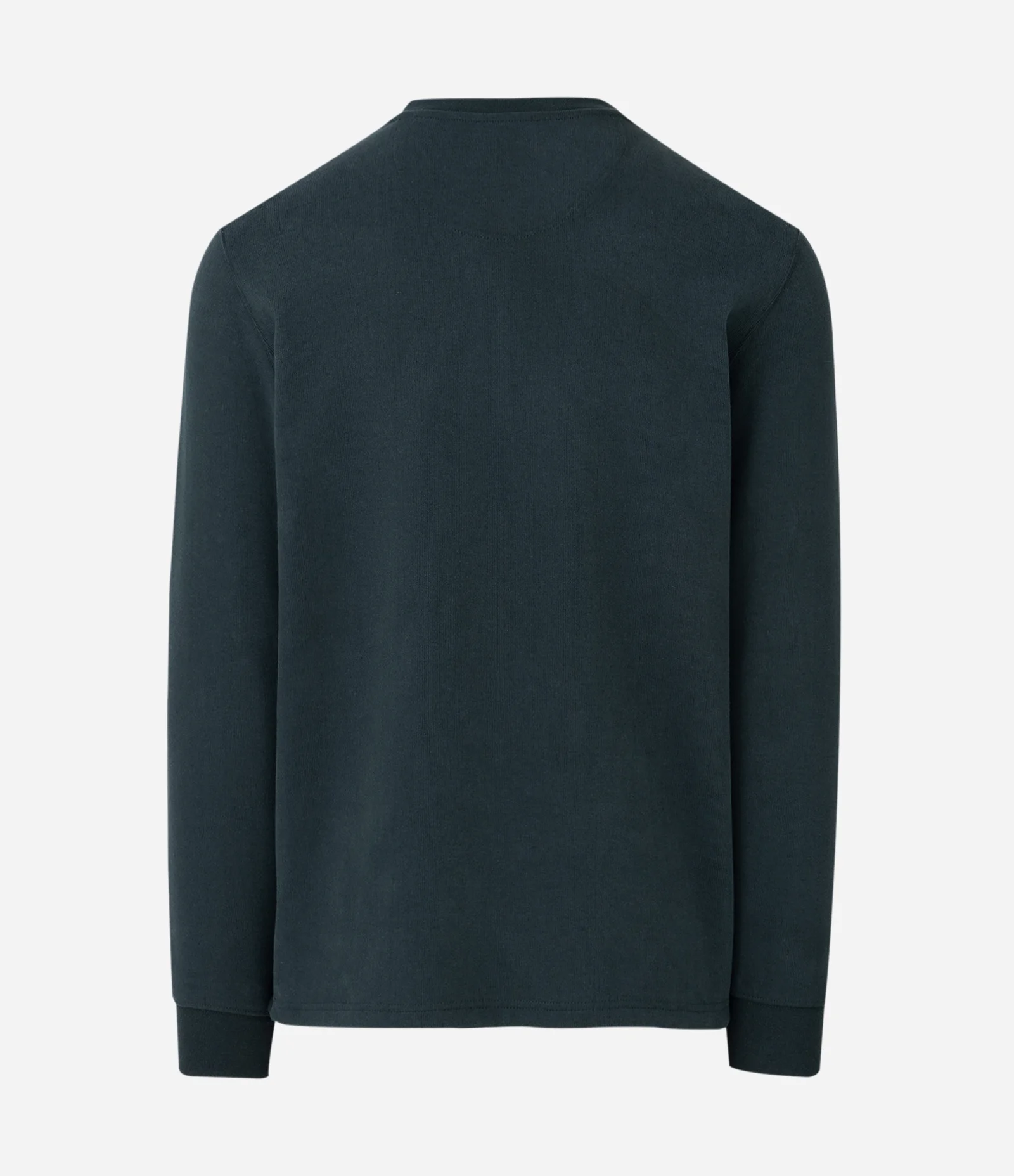 Blusão em Algodão com Punho Ajustado Verde Azulado 2