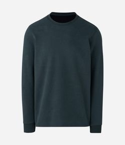 Blusão em Algodão com Punho Ajustado