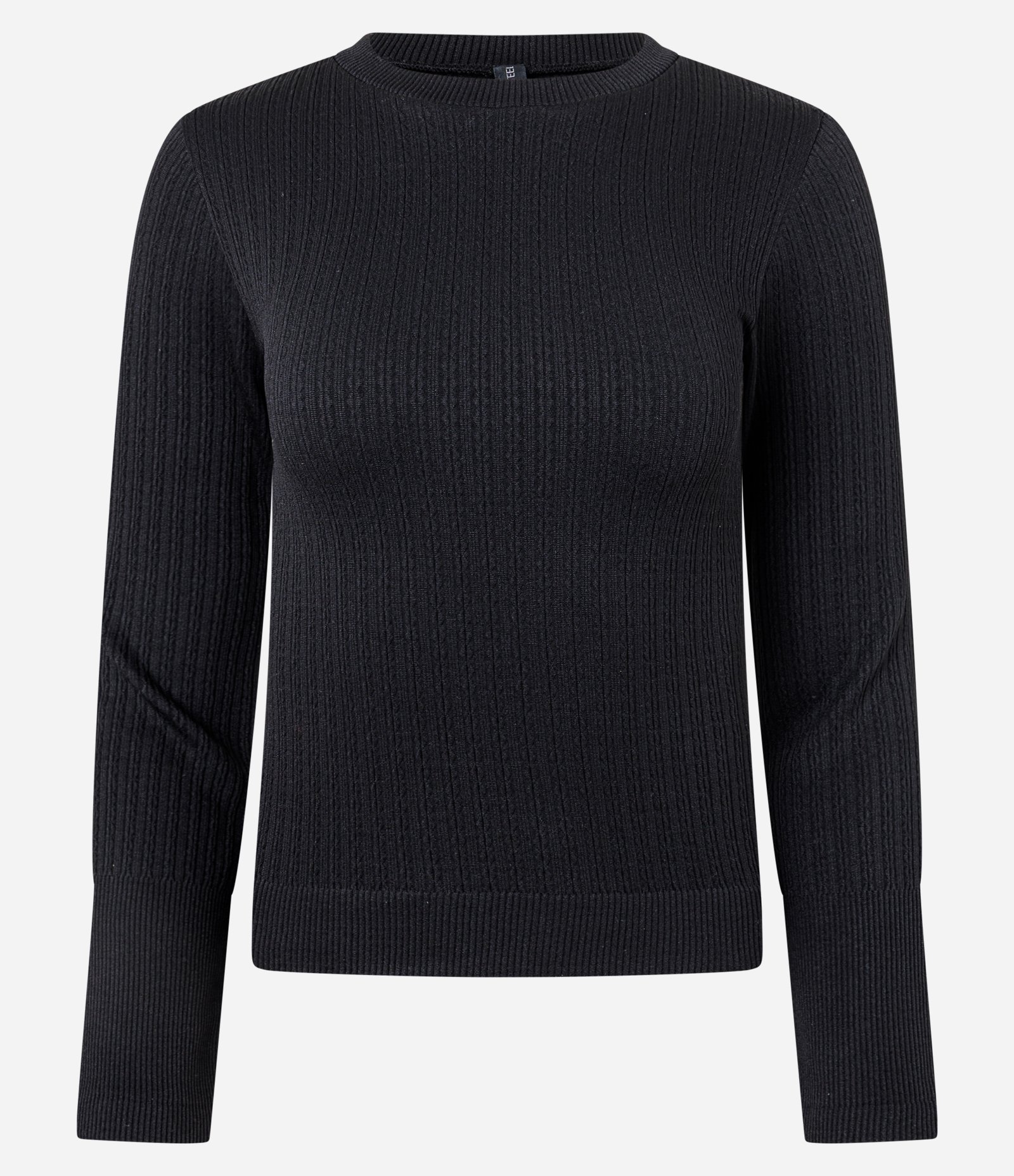 Camiseta Peluciada Sem Costura em Microfibra Preto 5