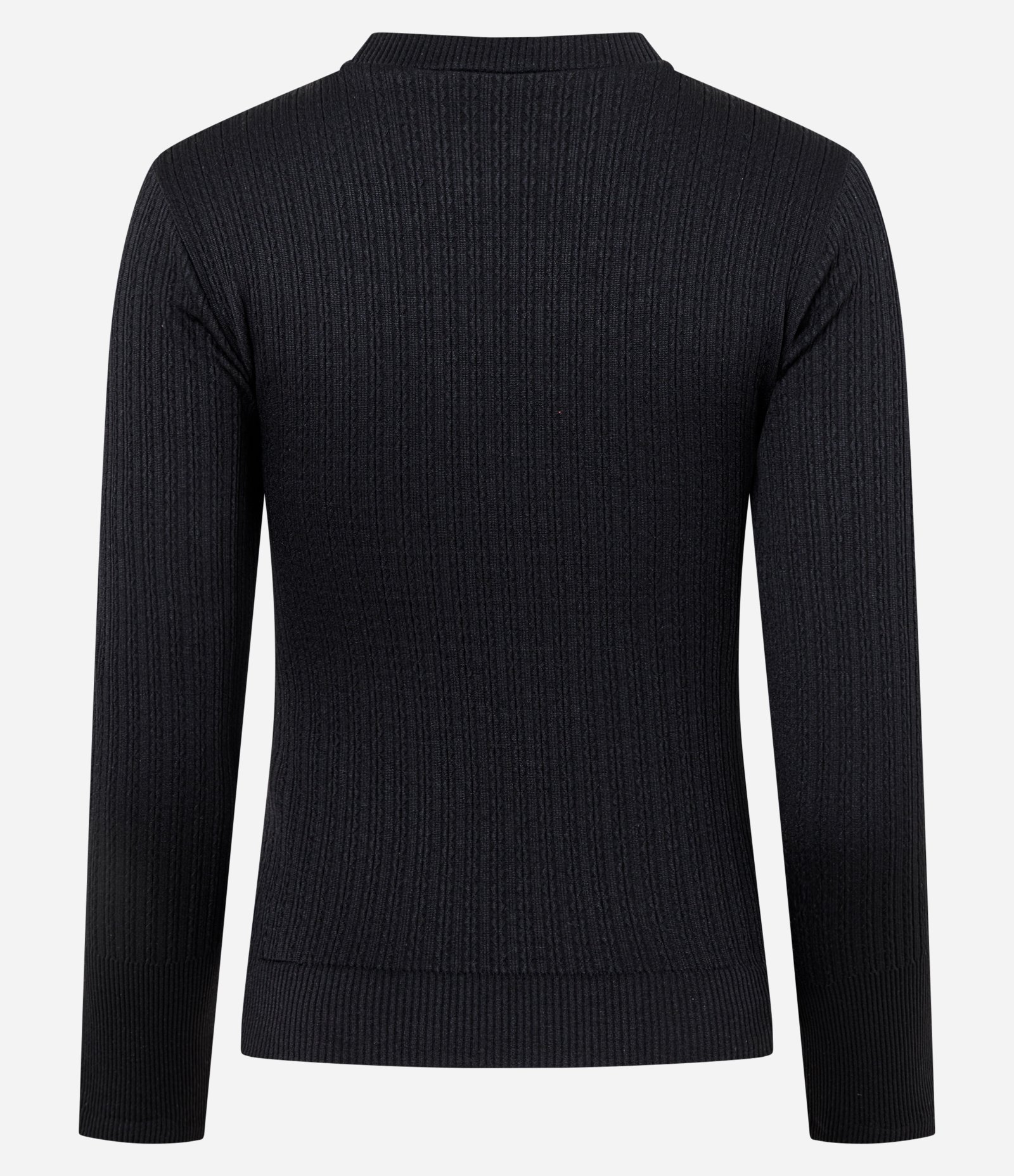 Camiseta Peluciada Sem Costura em Microfibra Preto 7