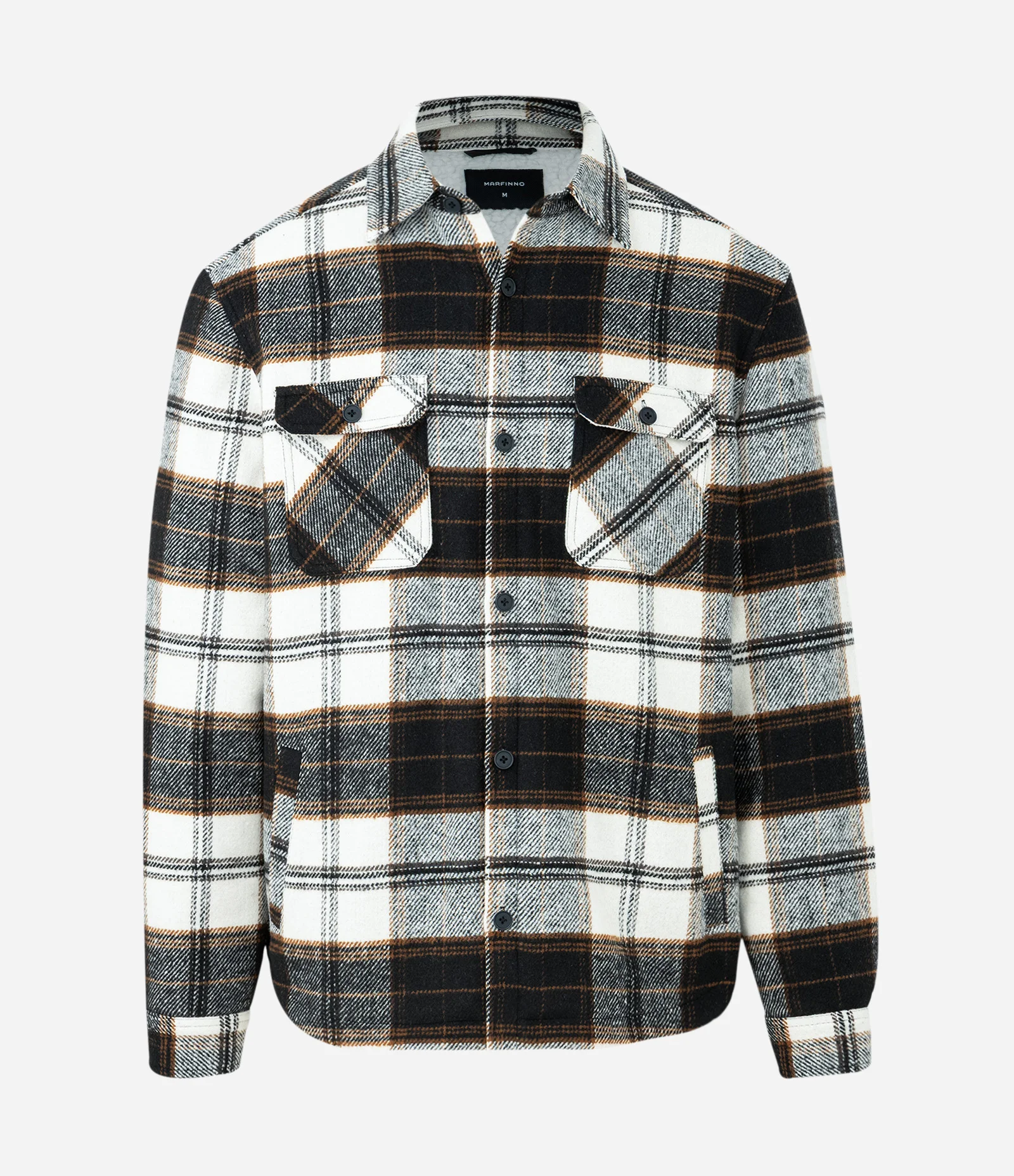 Jaqueta em Flanela Xadrez com Forro Xadrez 1