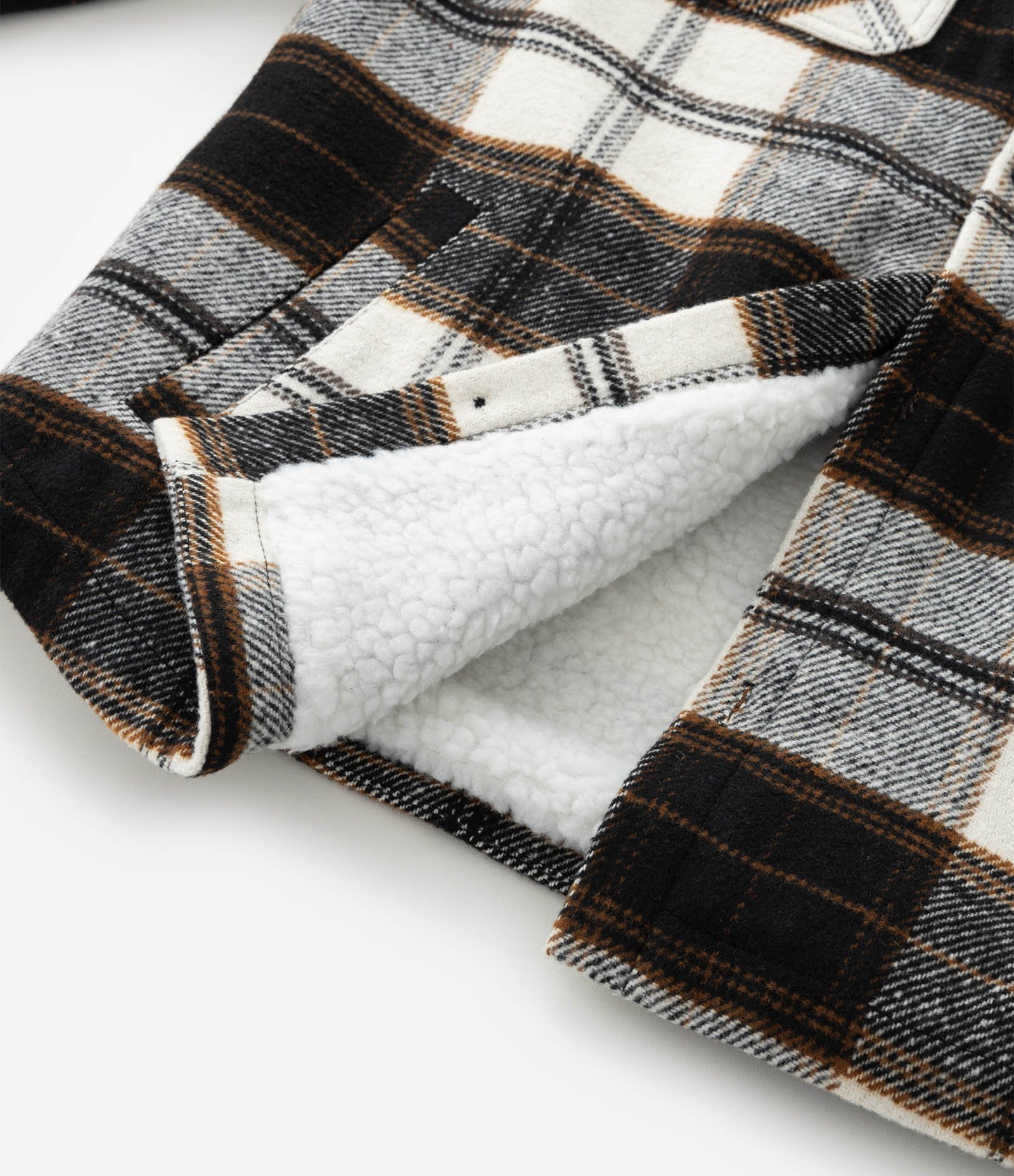 Jaqueta em Flanela Xadrez com Forro Xadrez 4