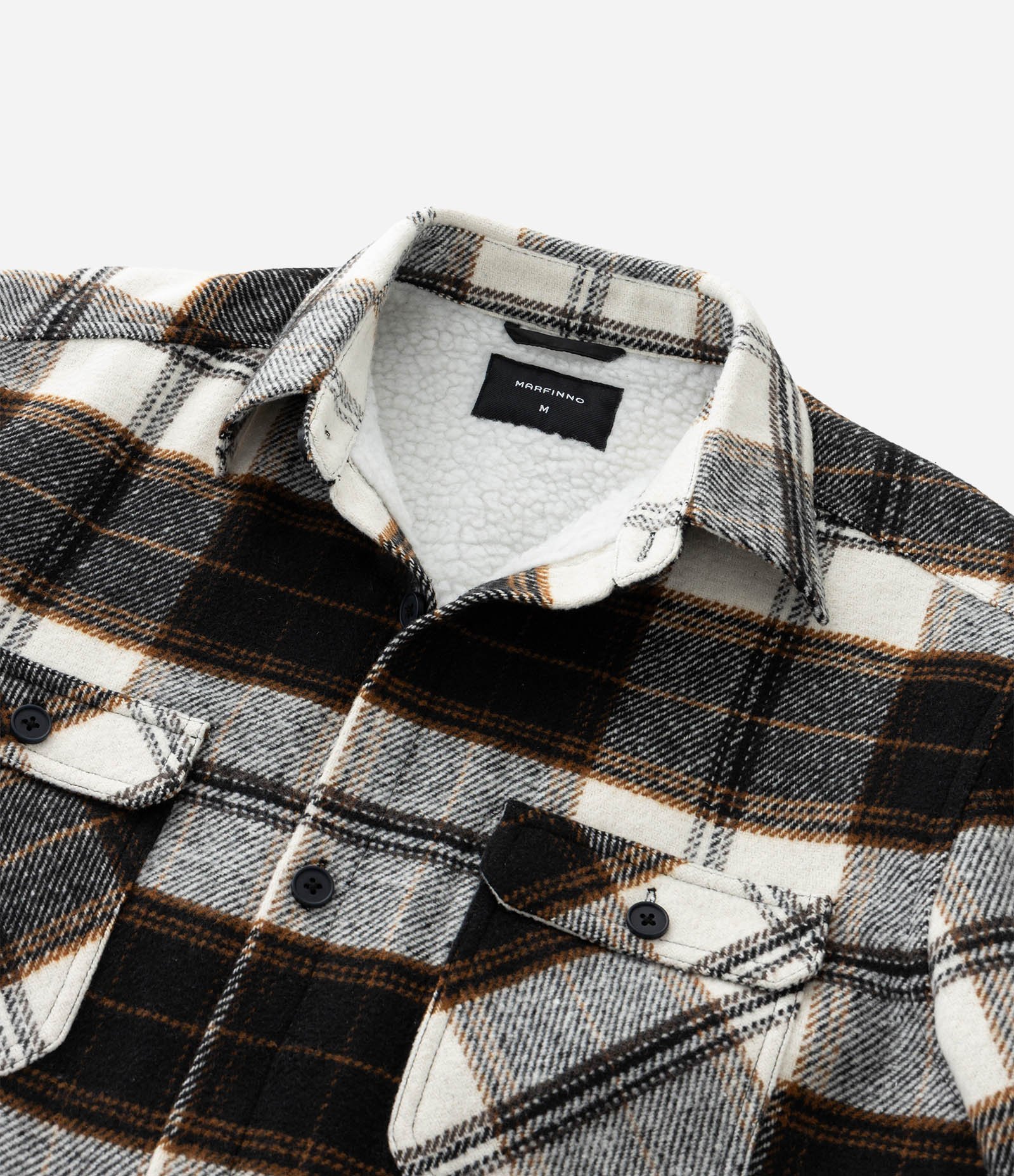 Jaqueta em Flanela Xadrez com Forro Xadrez 5