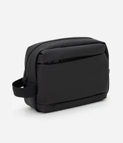 Necessaire Emborrachada com Alça Lateral