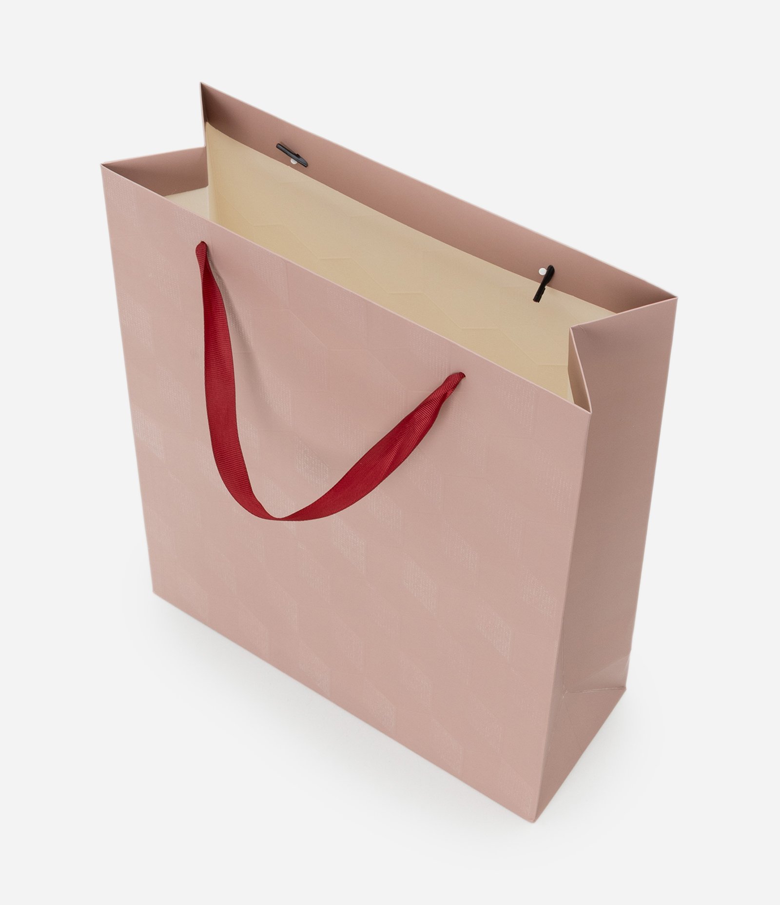 Embalagem de Presente Média com Textura Hexágono Nude 3