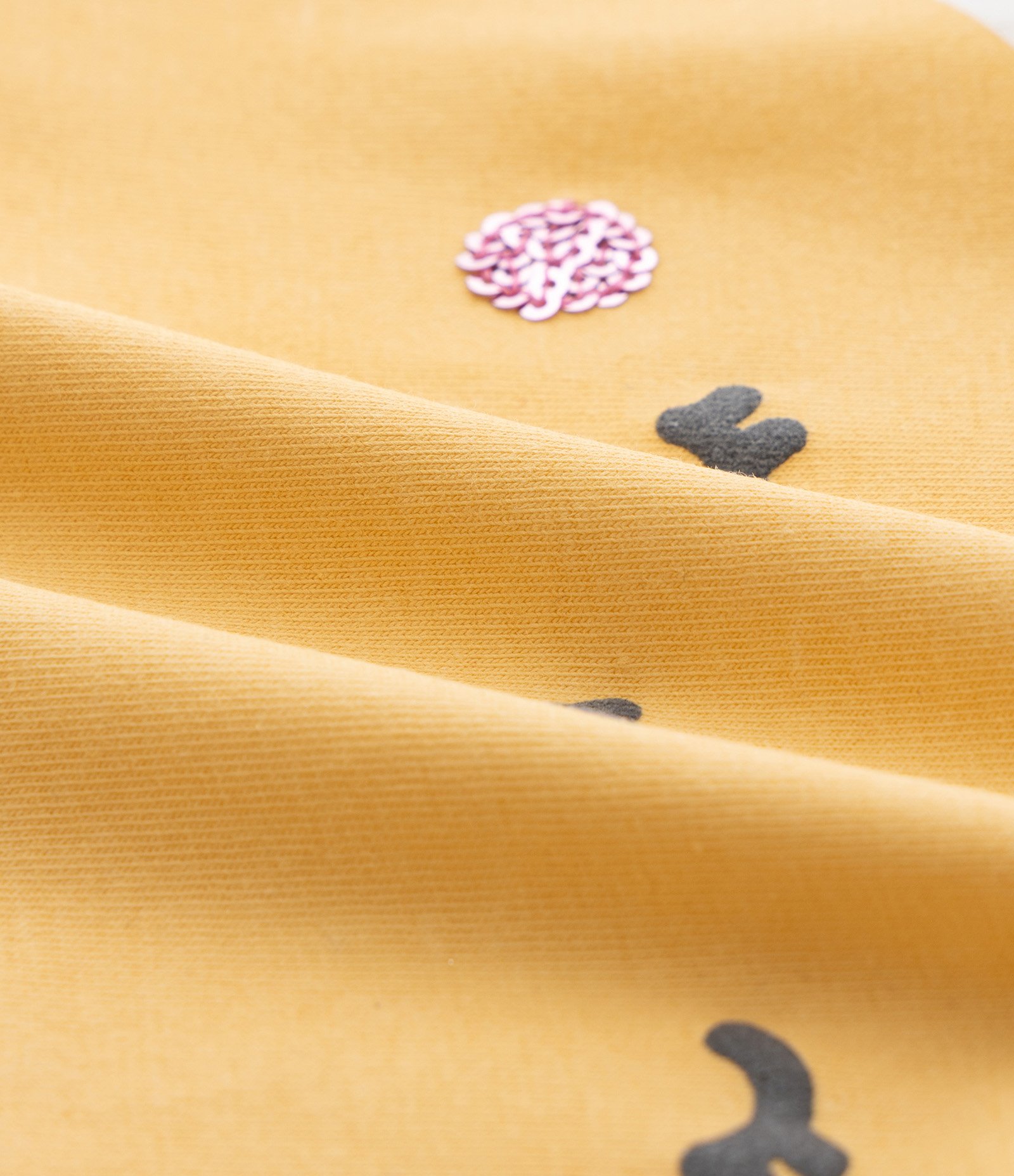 Vestido Body Infantil Estampa Abelhinha com Tiara de Cabelo - Tam 0 a 18 meses Amarelo 8