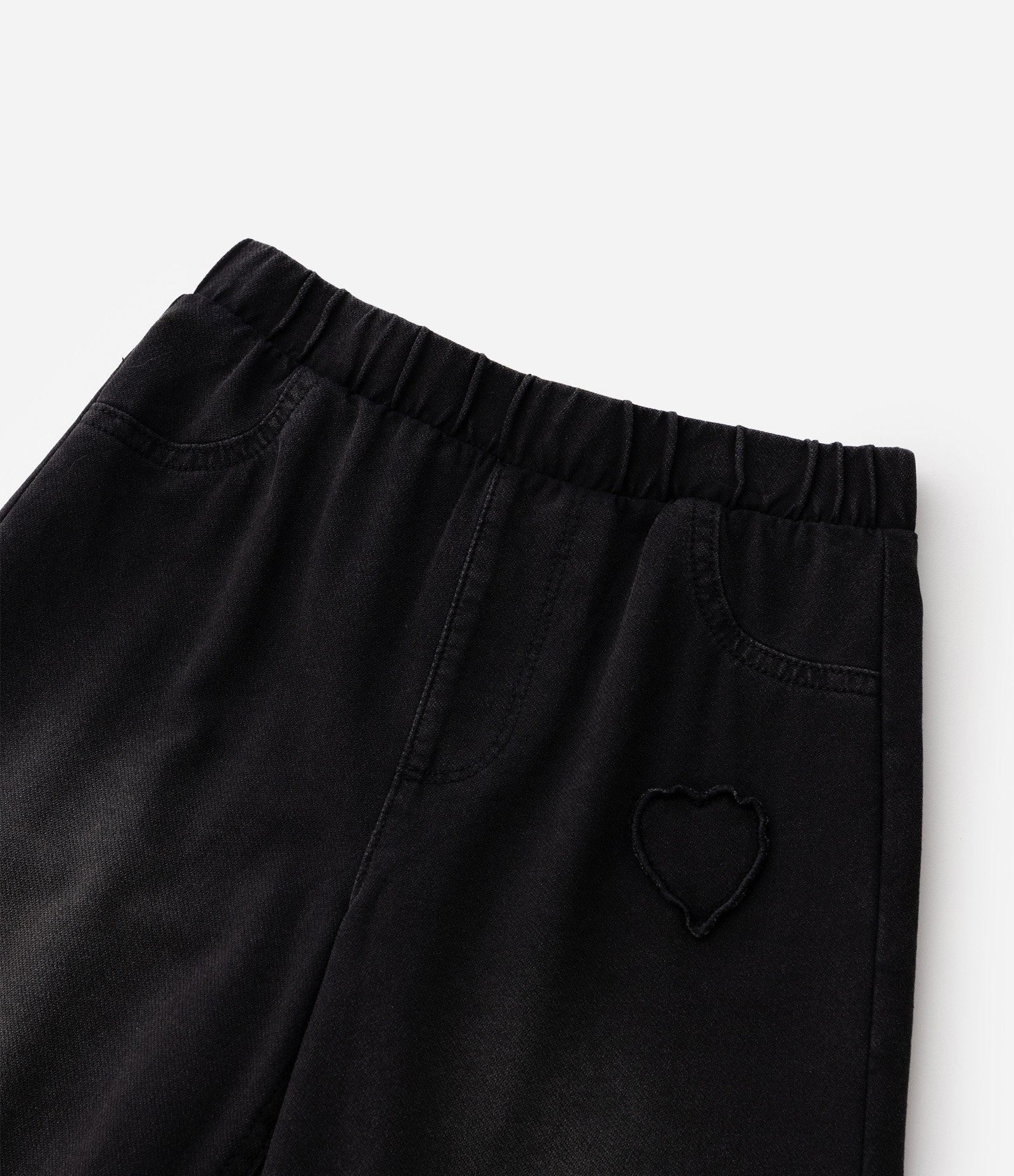 Calça Jeans Reta Infantil - Tam 1 a 6 Anos Preto 5
