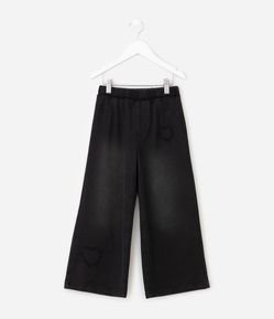 Calça Jeans Reta Infantil - Tam 1 a 6 Anos