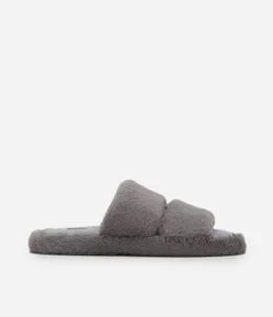 Pantufa Chinelo Peluciada com Tiras Amplas