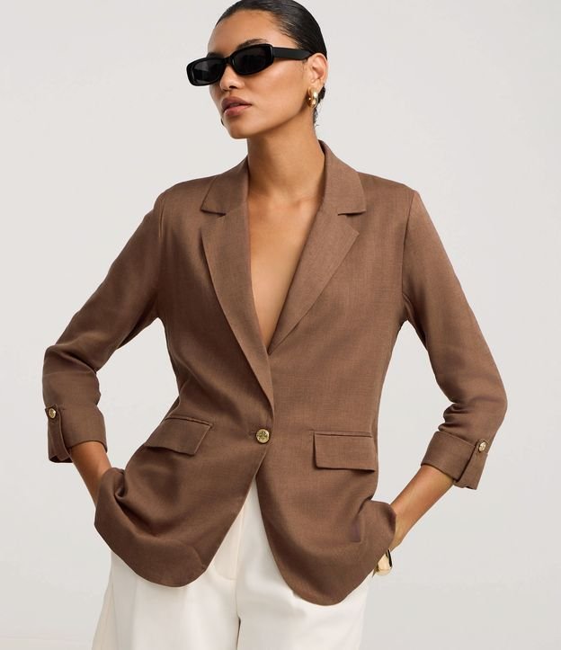 Cor: Marrom | Tamanho: 42