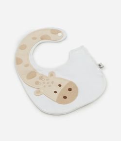 Babador Infantil com Aplicação de Girafinha – Tam U