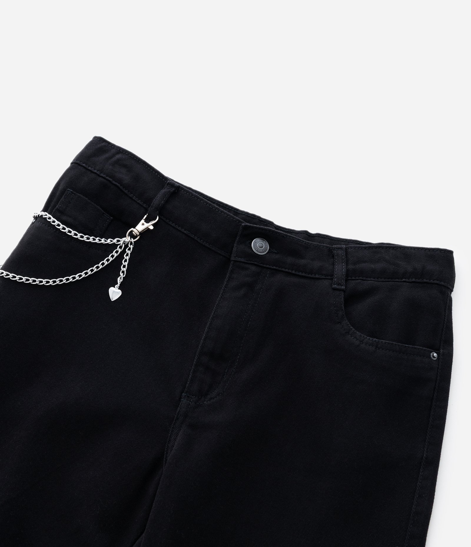 Calça Infantil Cargo em Sarja com Multibolsos – Tam 5 a 14 Anos Preto 5