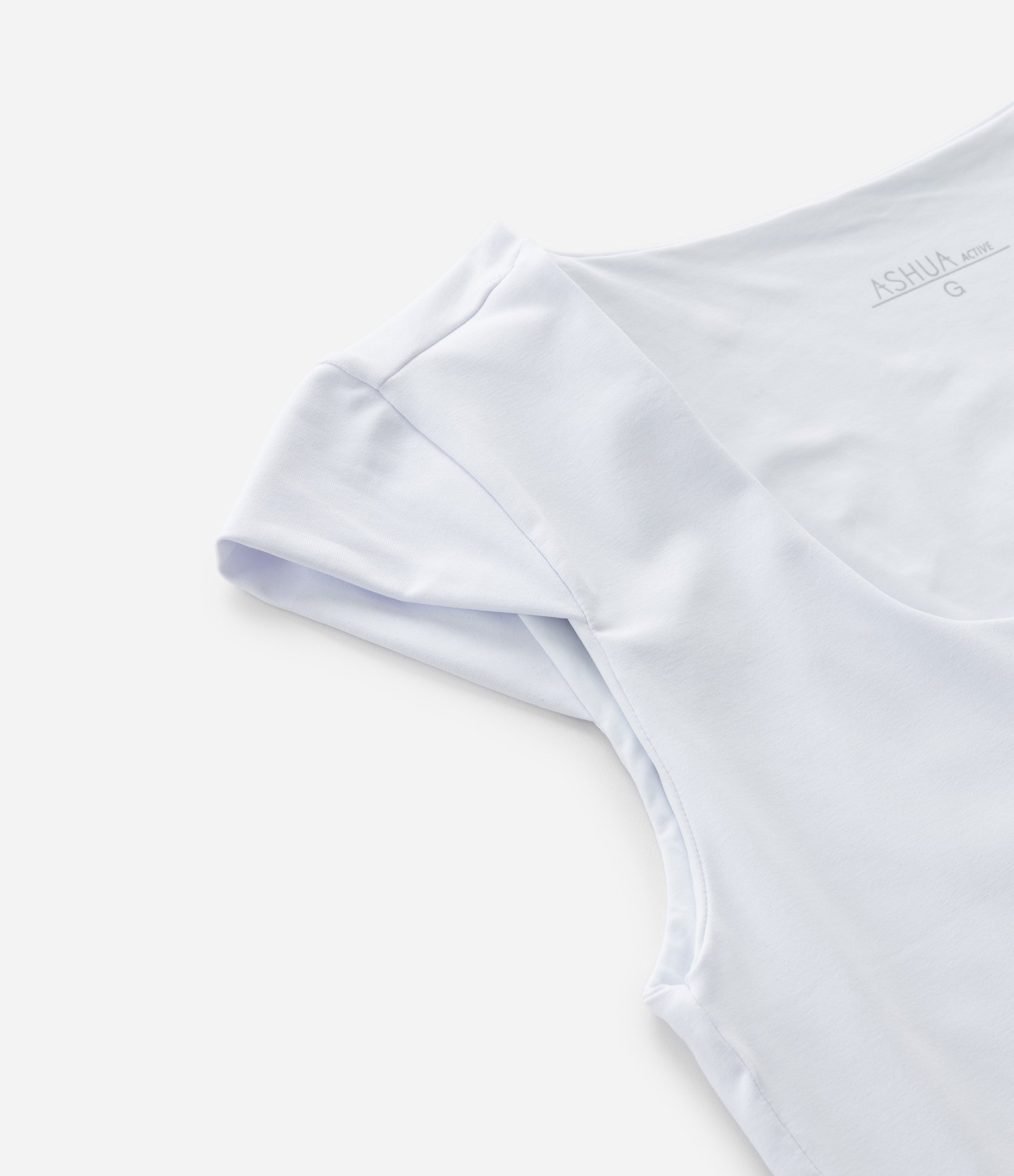 Blusa Decote Quadrado Tecnologia Dry Curve & Plus Size Branco 4