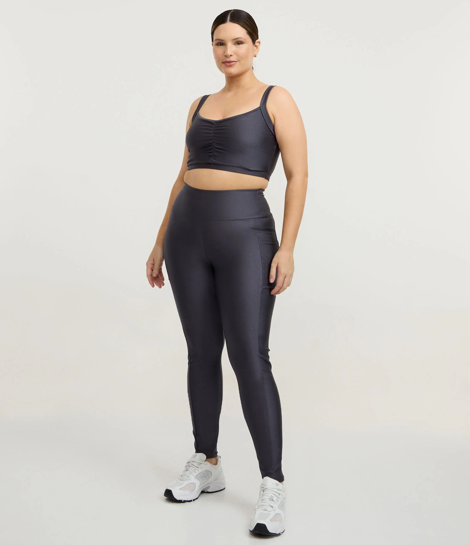 Top Esportivo em Poliamida com Tecnologia Dry Curve & Plus Size Roxo 2