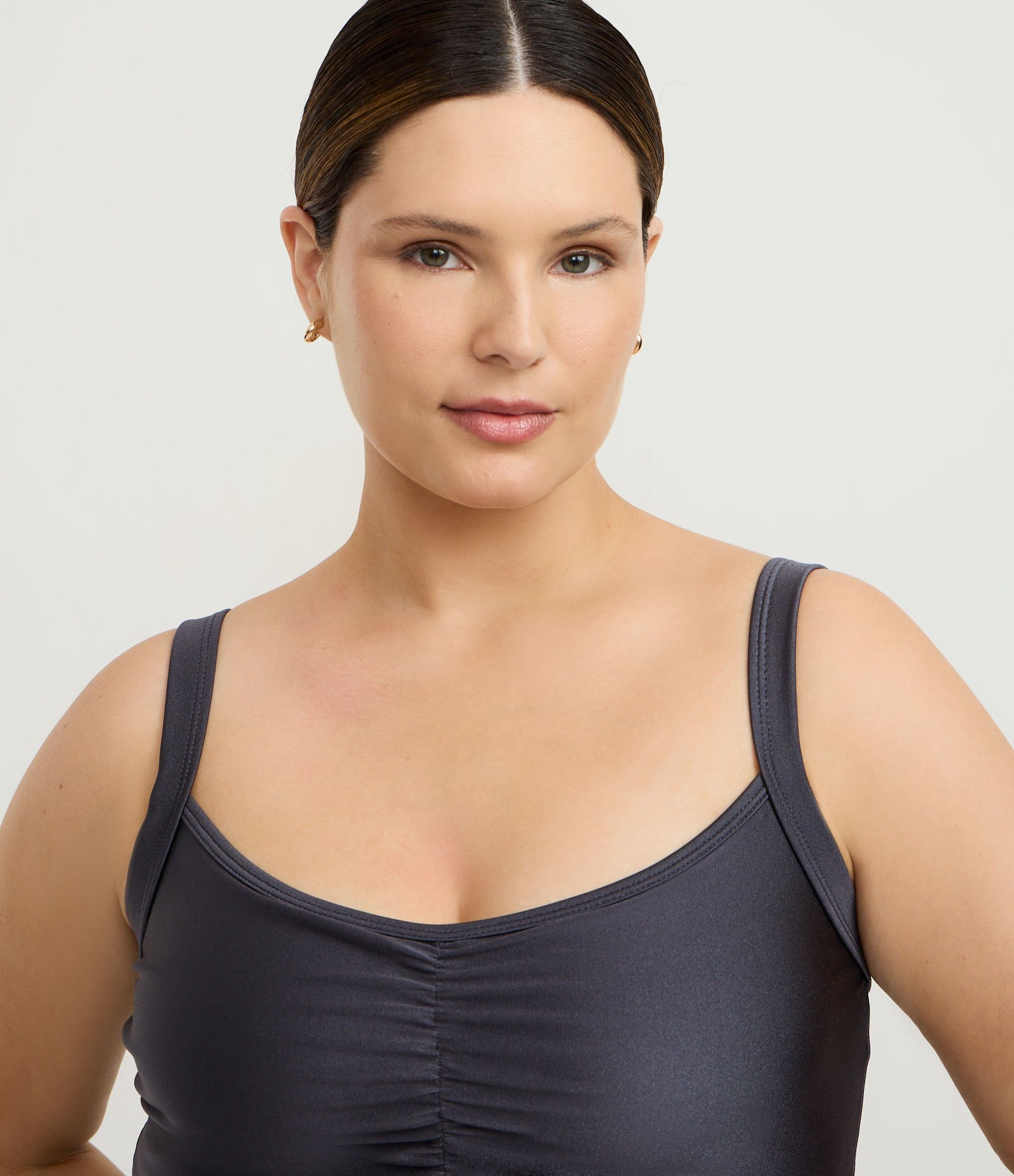 Top Esportivo em Poliamida com Tecnologia Dry Curve & Plus Size Roxo 3