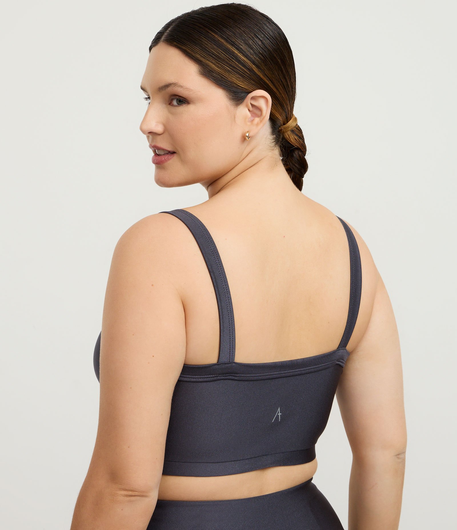 Top Esportivo em Poliamida com Tecnologia Dry Curve & Plus Size Roxo 4