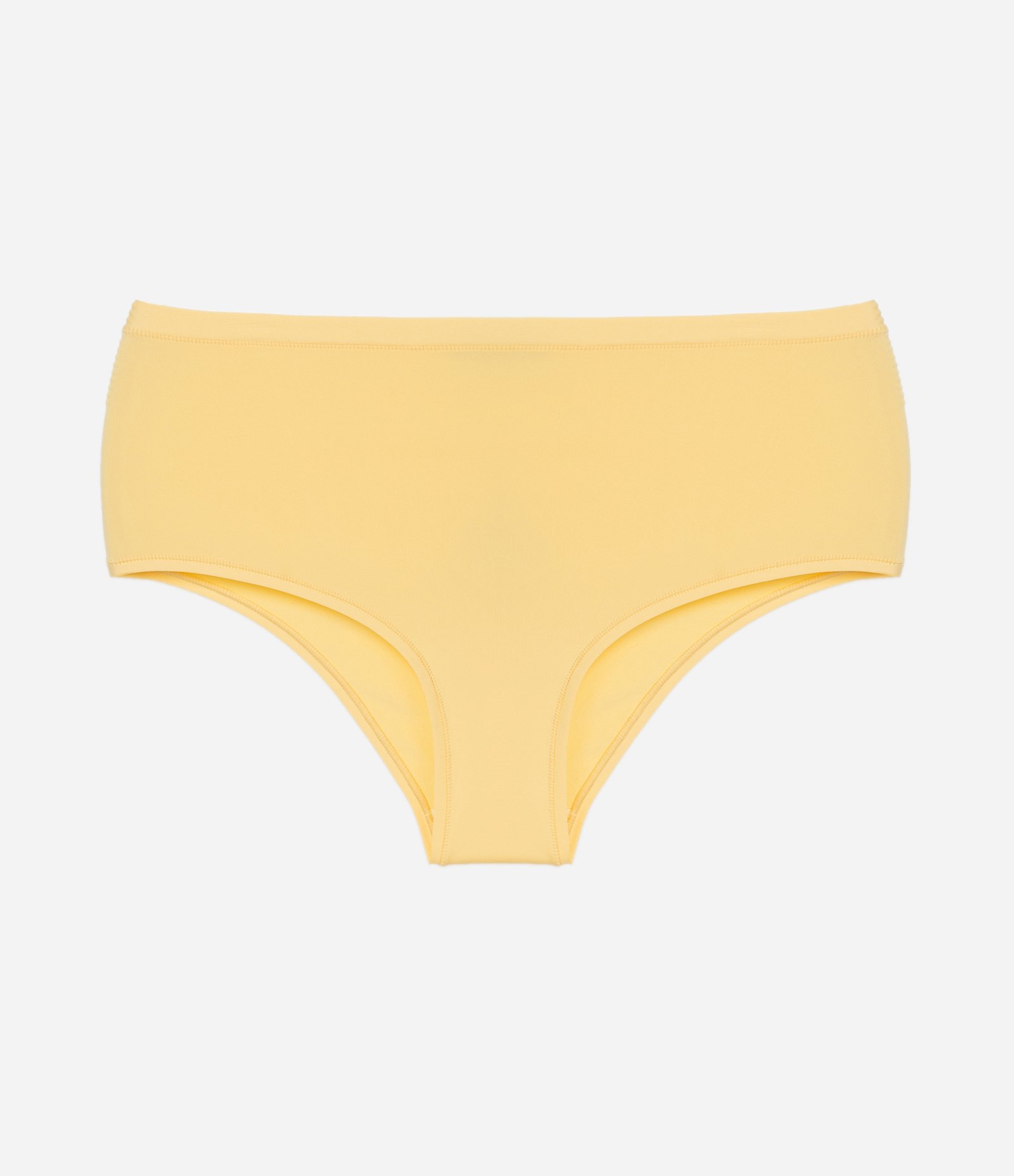 Calcinha Hot Pants em Microfibra com Caixinha Presenteável Curve & Plus Size Amarelo 4