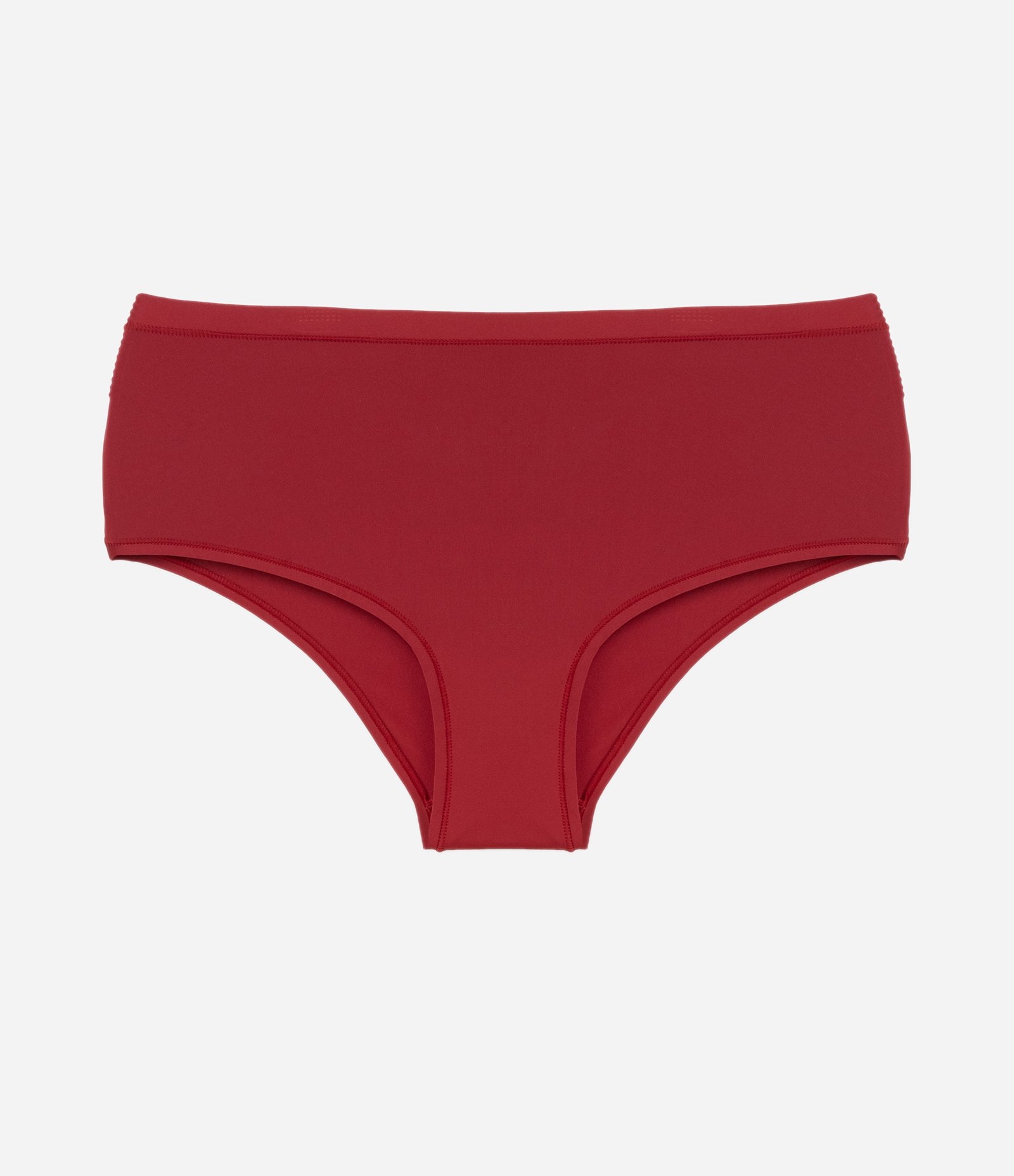 Calcinha Hot Pants em Microfibra com Caixinha Presenteável Curve & Plus Size Vermelho 4