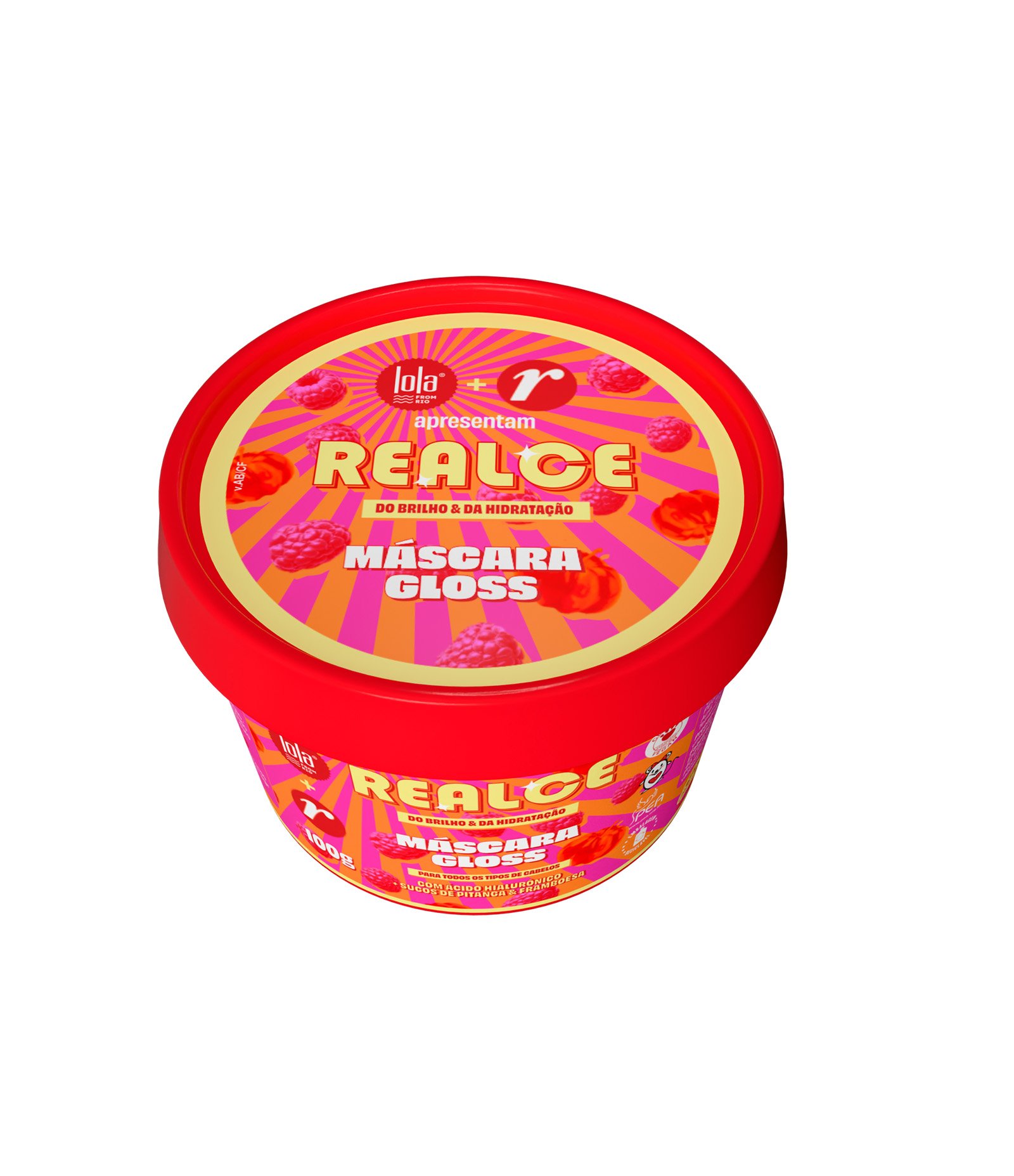Mascara Capilar Gloss Realce Lola from Rio 100g 2