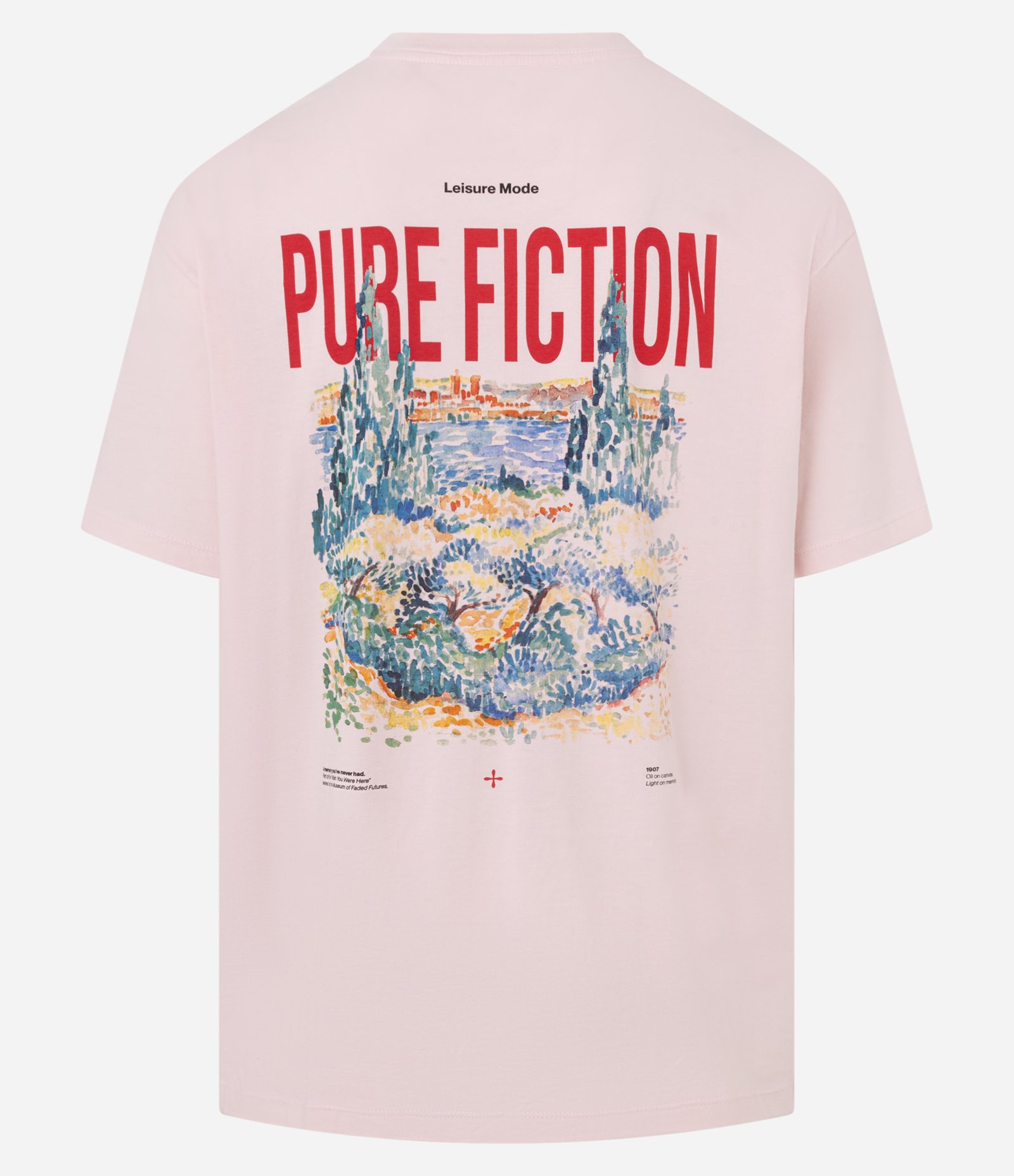 Camiseta Relaxed em Algodão com Estampa Lettering Rosa 7