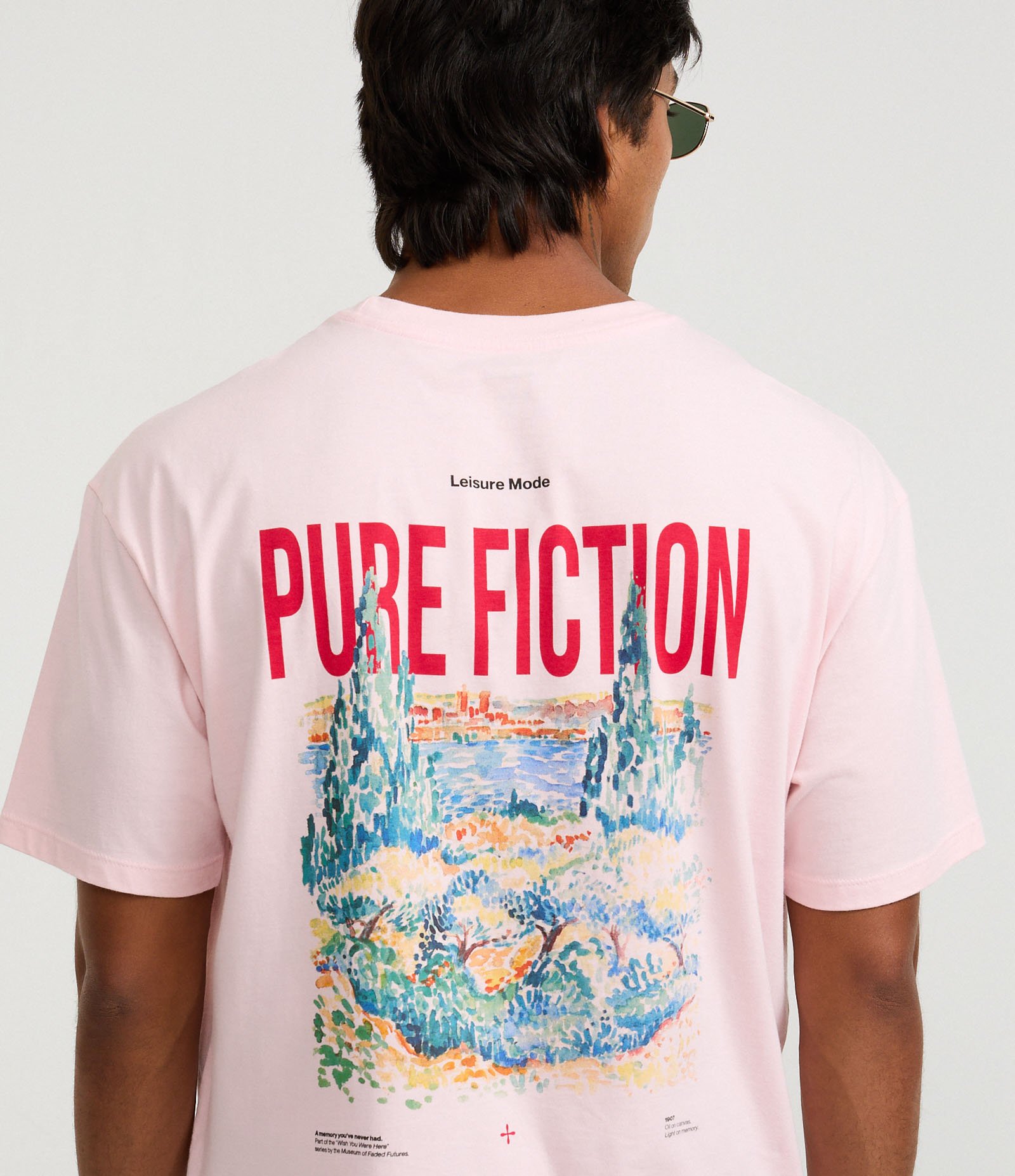 Camiseta Relaxed em Algodão com Estampa Lettering Rosa 3