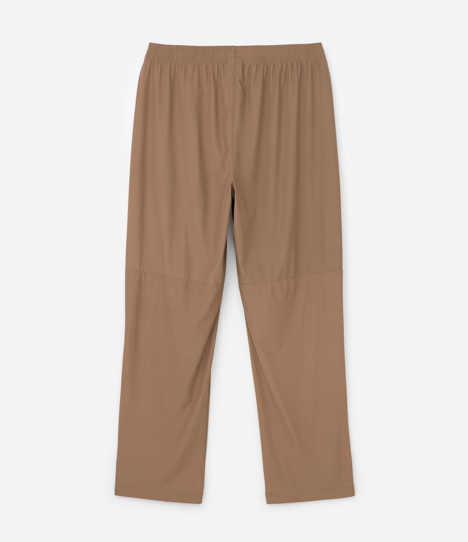Calça Esportiva em Poliamida Lisa Marrom 5