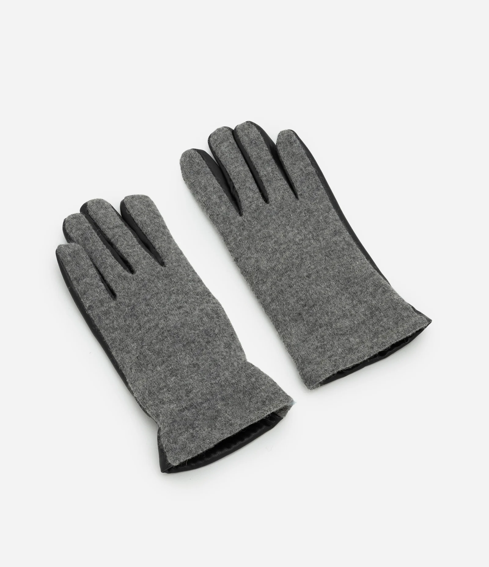 Luva em Pu e Elástico nos Punhos Preto 1