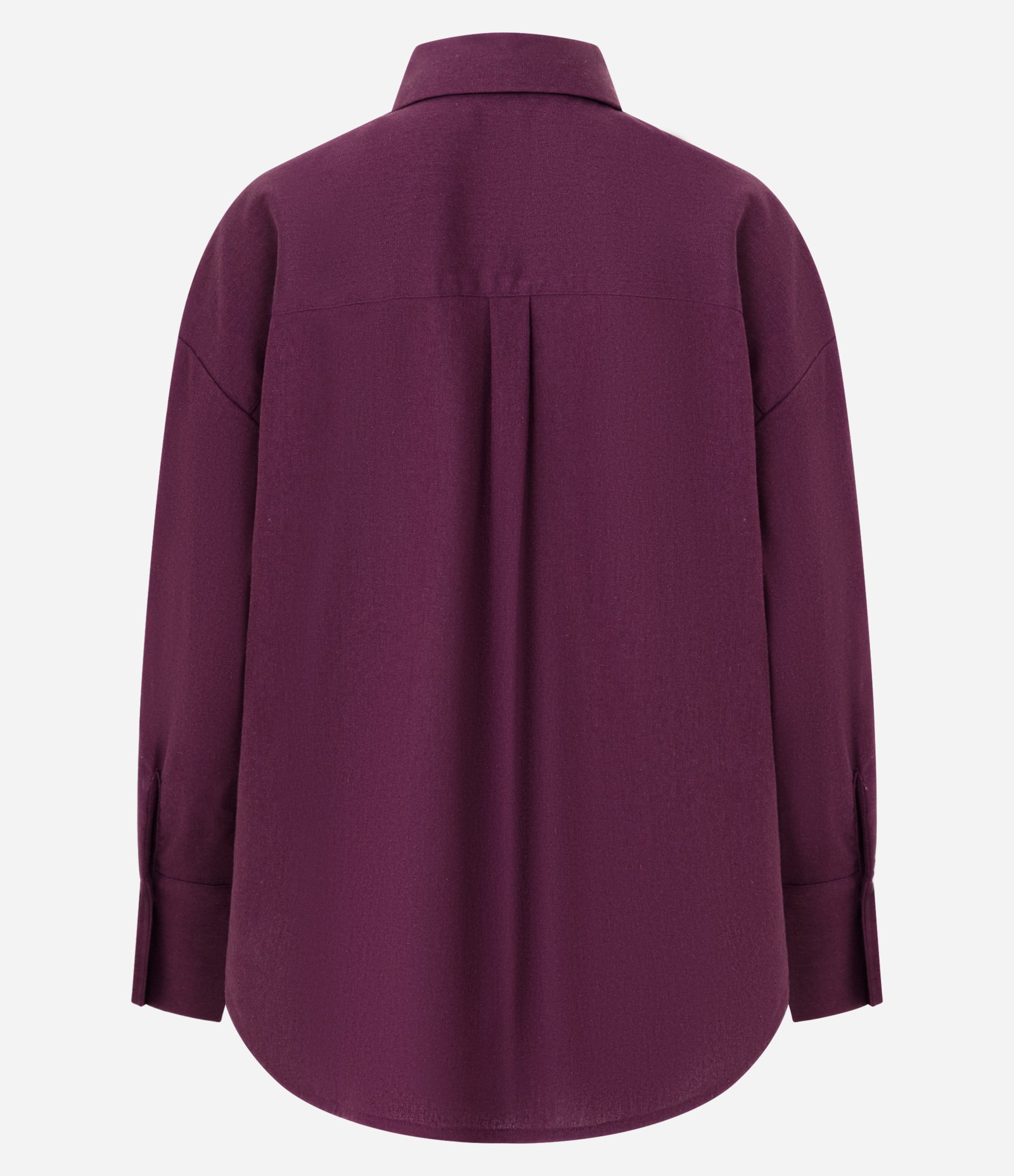 Camisa Manga Longa com Bolso Frontal Vermelho 2