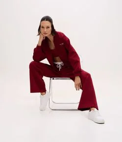 Calça Esportiva em Algodão com Amarração