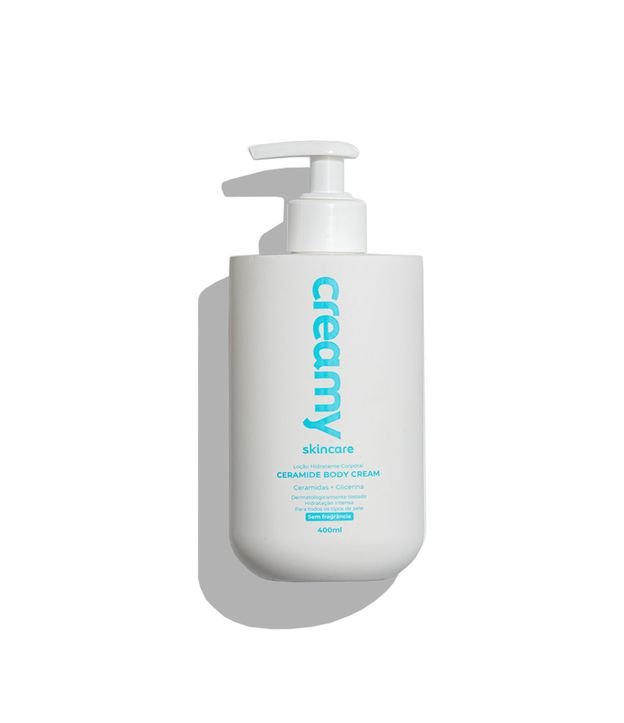 Locao Hidratante Corporal Ceramide Body Cream Sem Fragrancia  400ml Creamy
