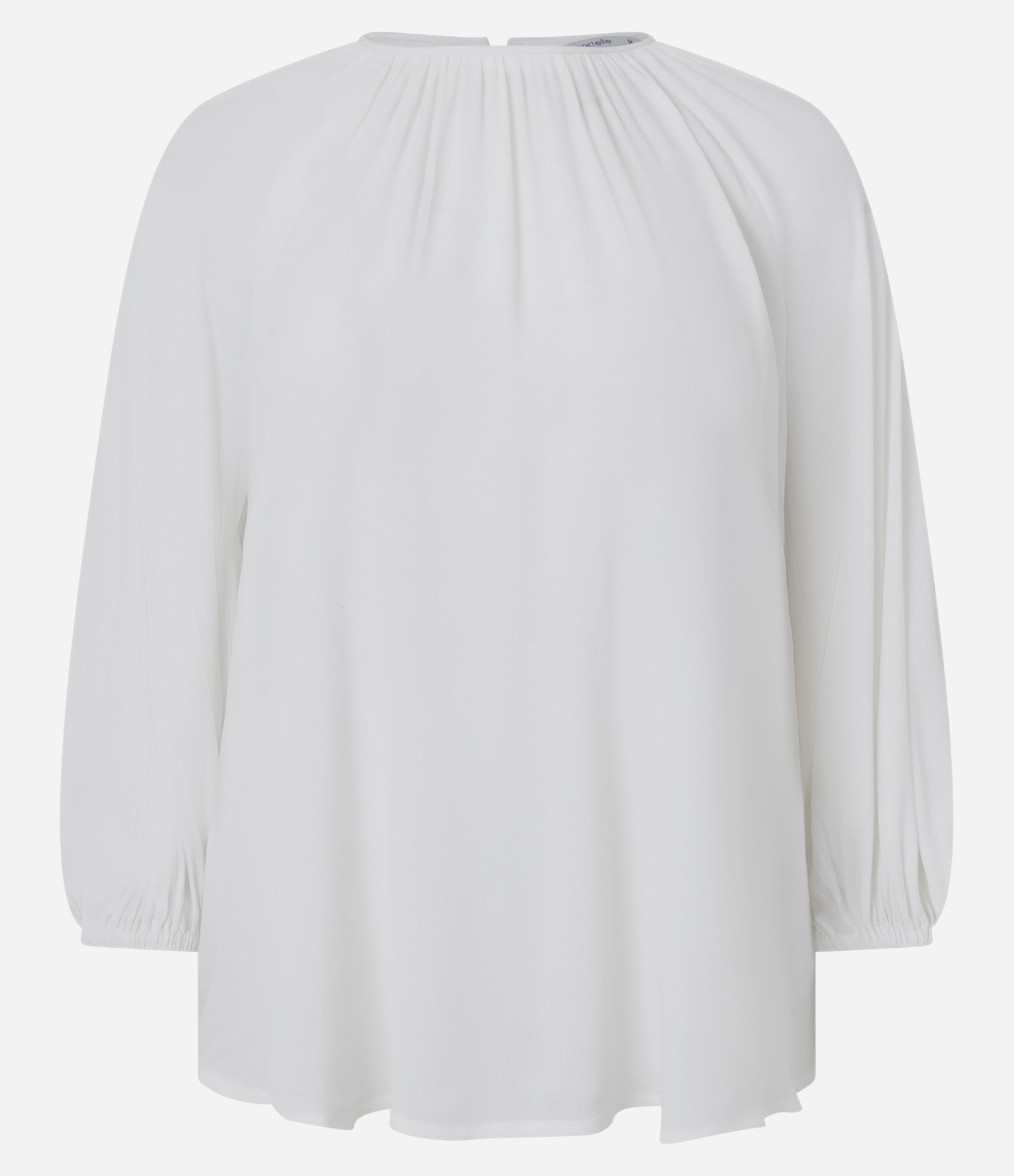 Blusa em Viscose com Botões Delicados nas Mangas Branco 5