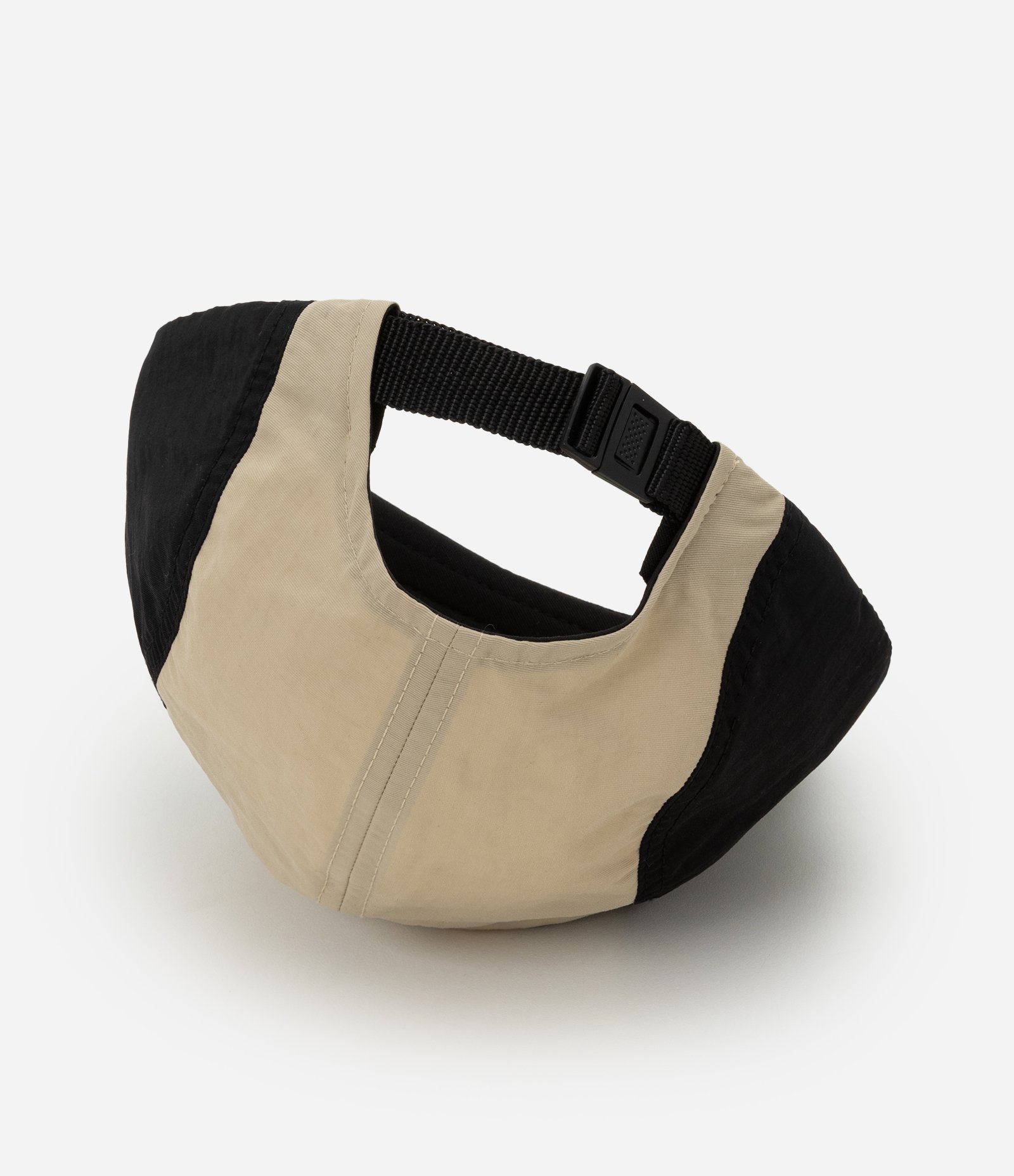 Boné 5 Panel em Microfibra com Recortes e Etiqueta Stay Grounded Cinza/Verde 3