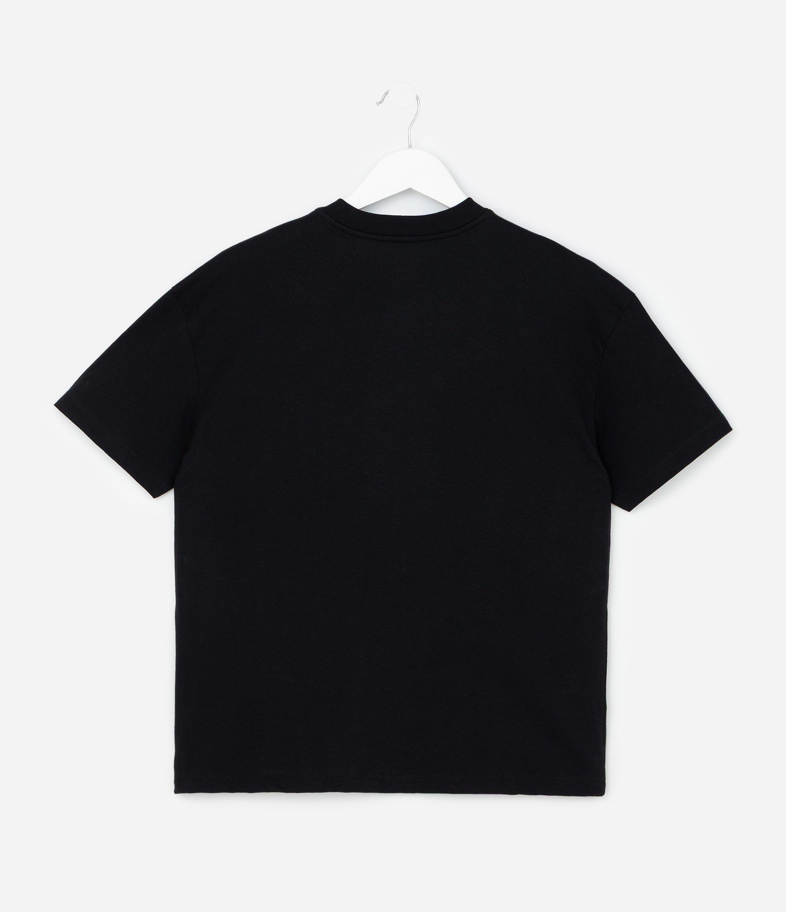 Camiseta Infantil Oversized com Estampa Guerreiras do k-pop - Tam 5 a 16 Anos Preto 2